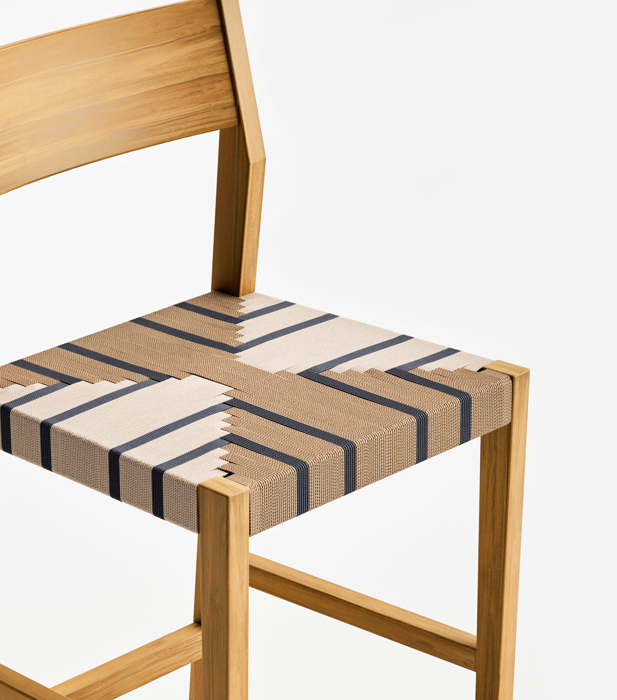 Natural Teak / Barks Pattern / Bar
