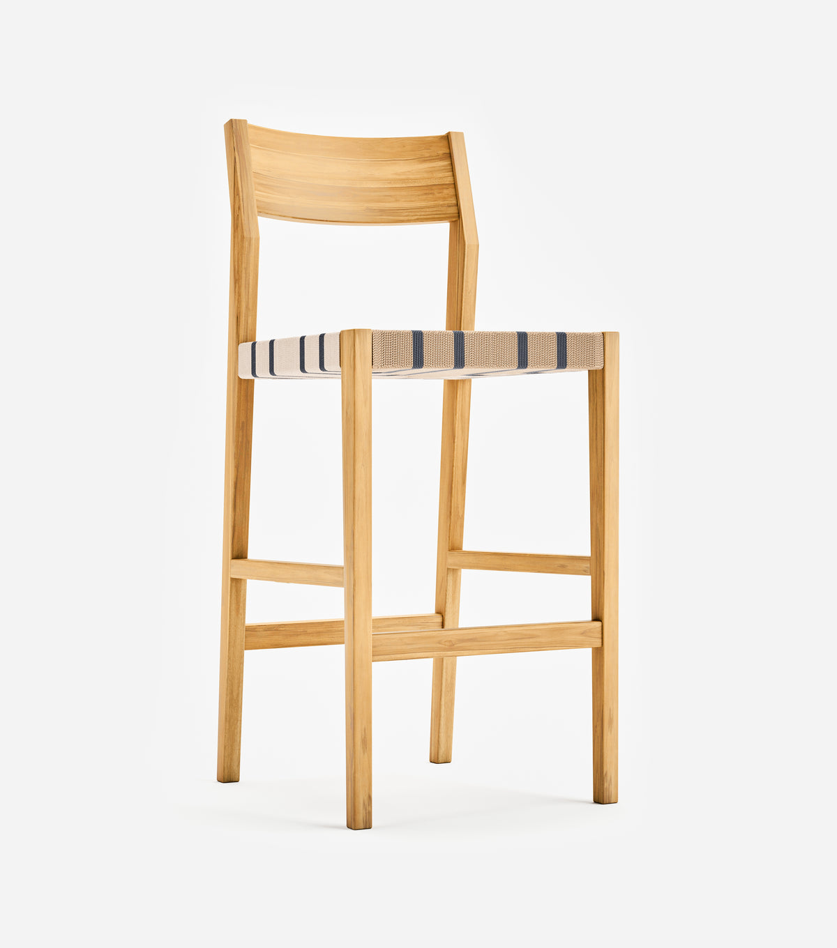 Natural Teak / Barks Pattern / Bar