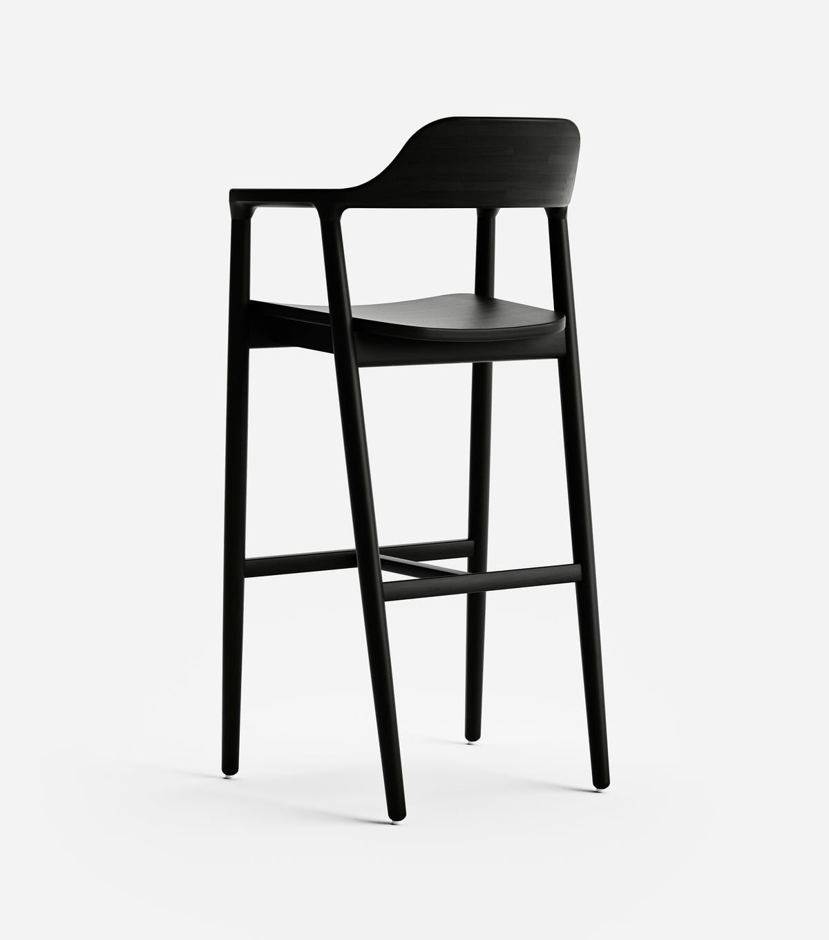 Charcoal Teak / Bar Height