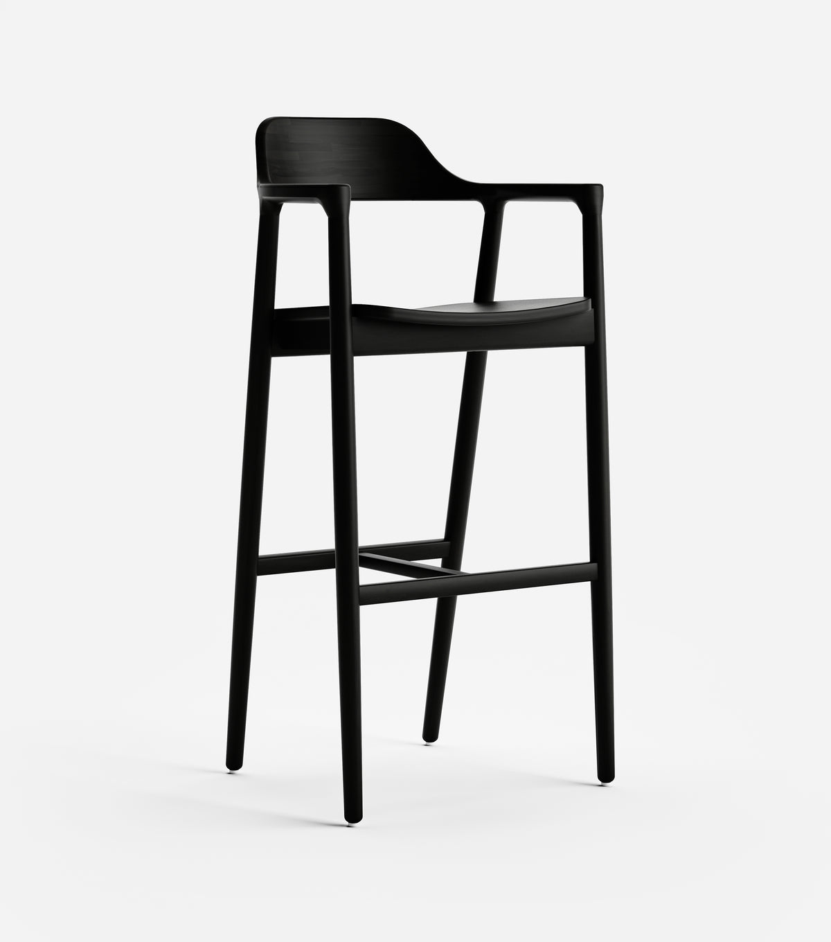 Charcoal Teak / Bar Height