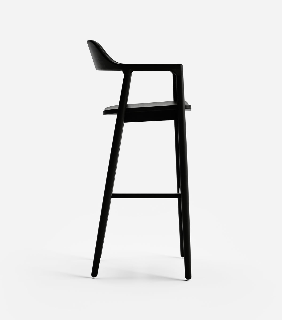 Charcoal Teak / Bar Height