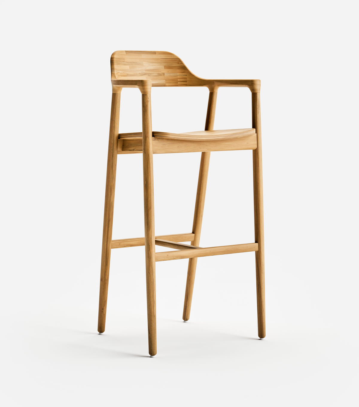 Natural Teak / Bar Height