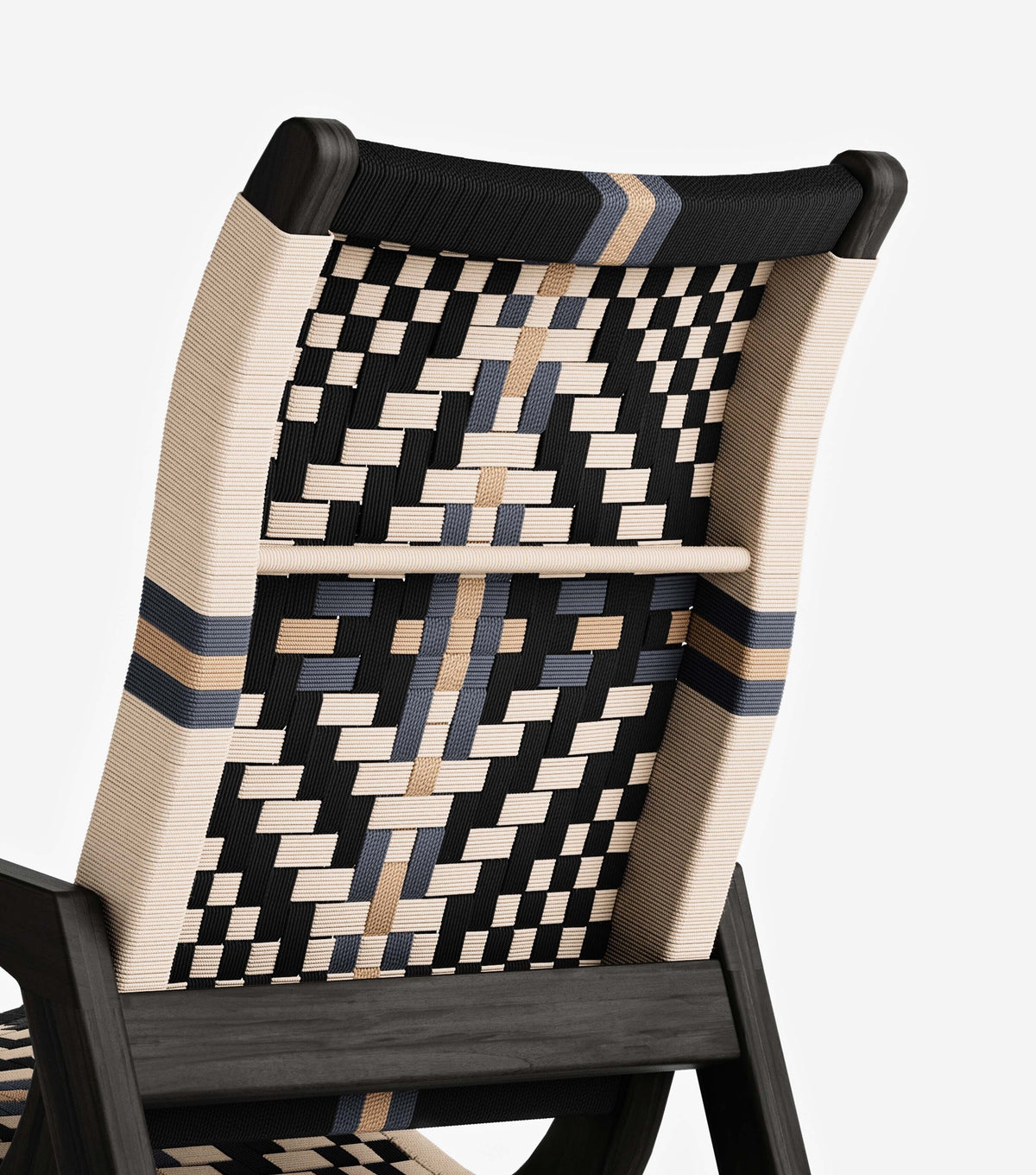 Charcoal Teak / Colonial Pattern