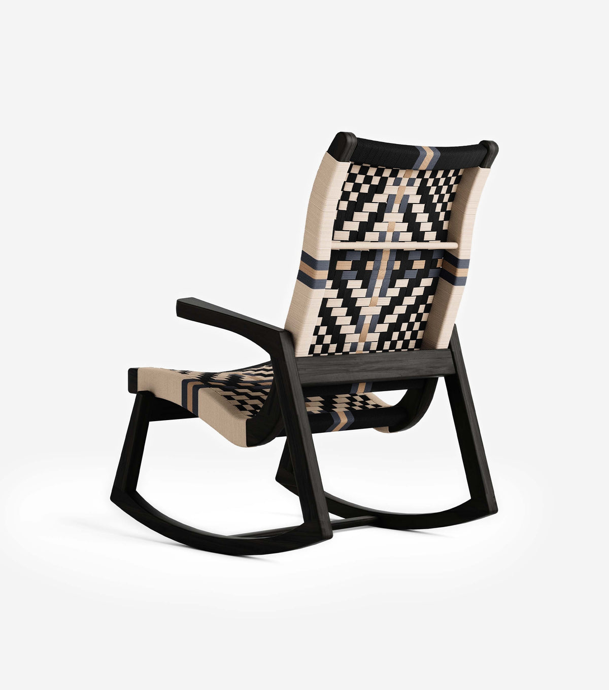 Charcoal Teak / Colonial Pattern