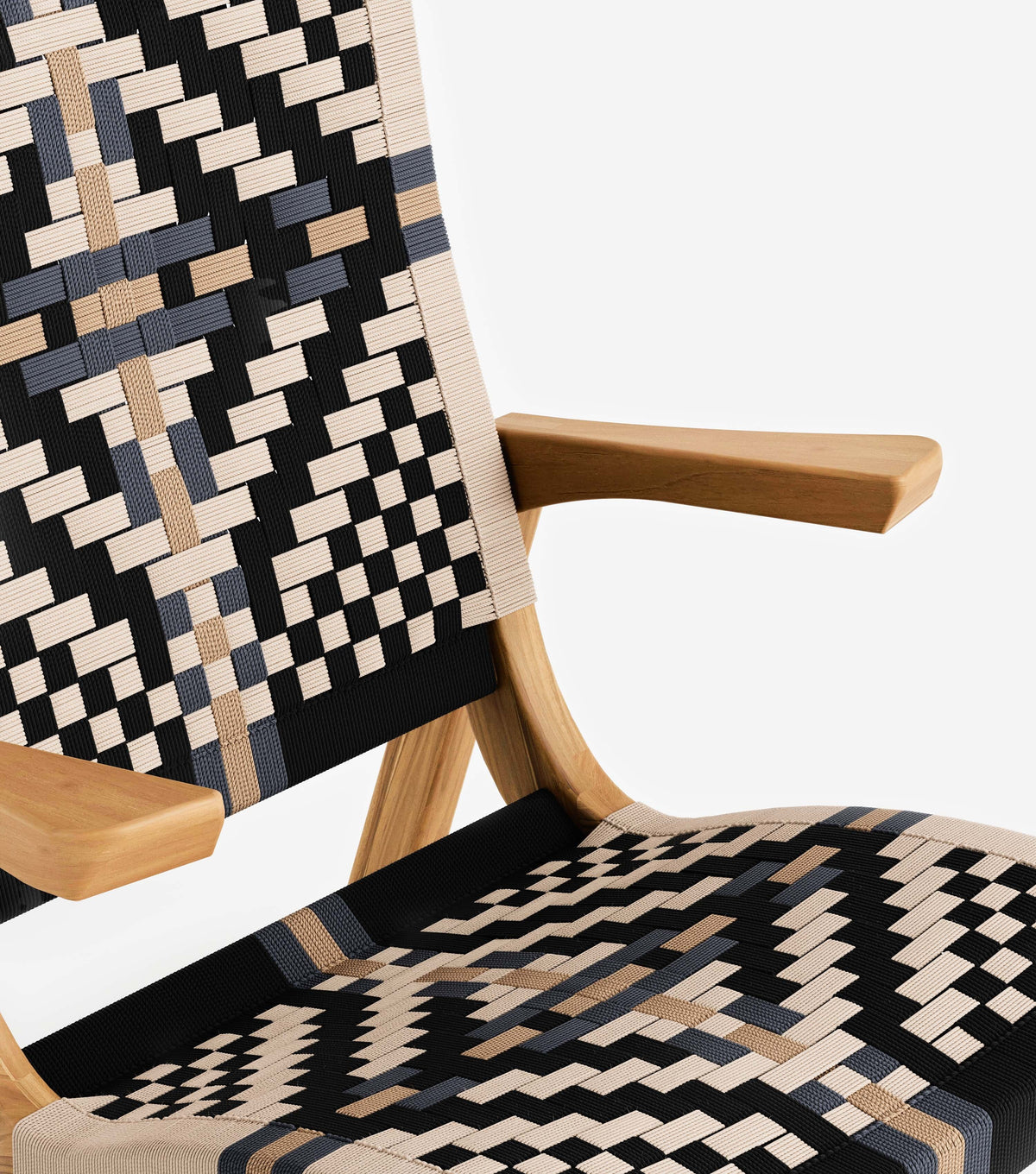 Natural Teak / Colonial Pattern