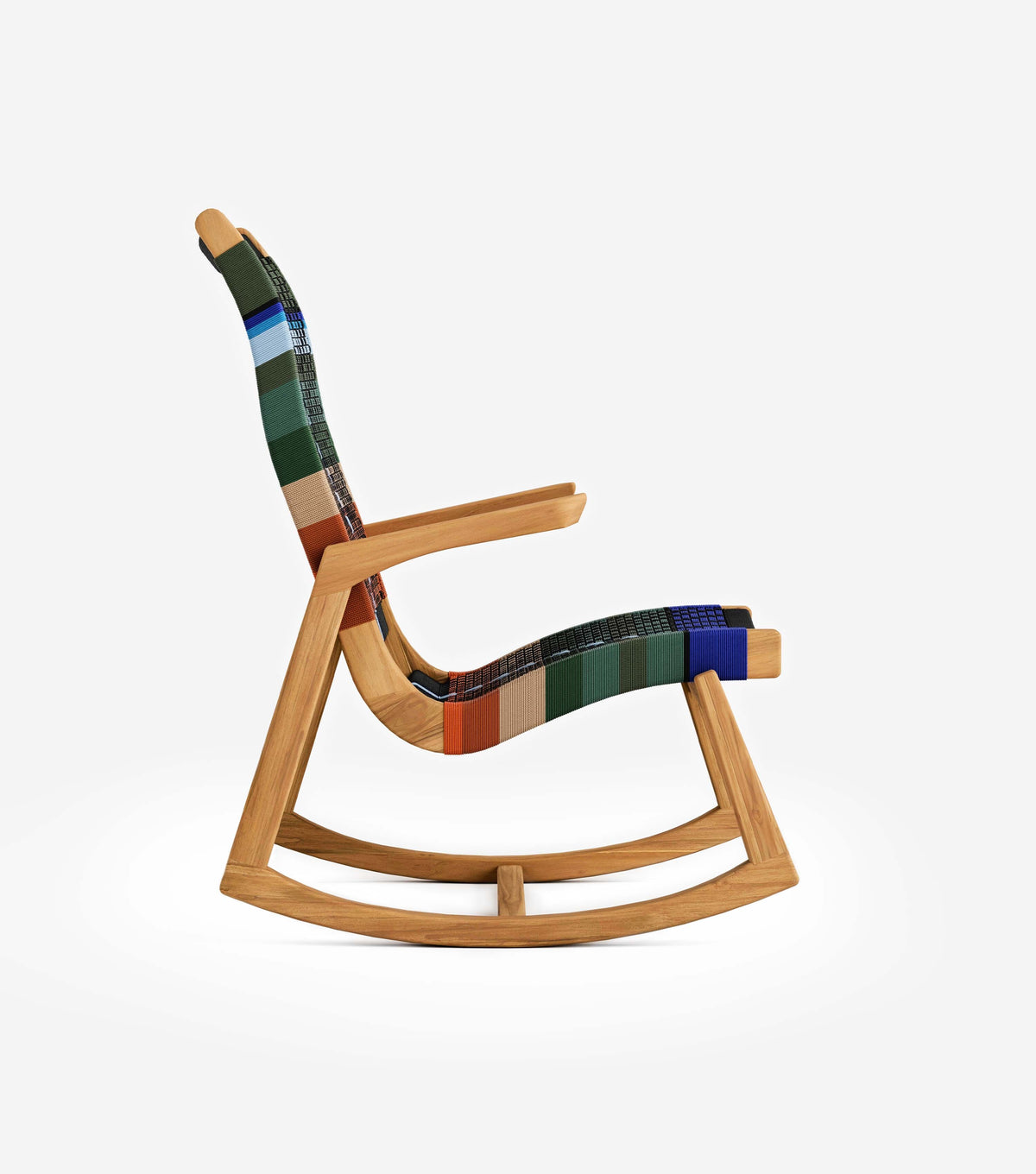 Natural Teak / Mot Mot Pattern