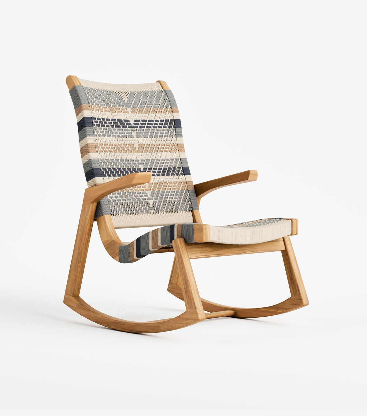 Natural Teak / Serena Pattern