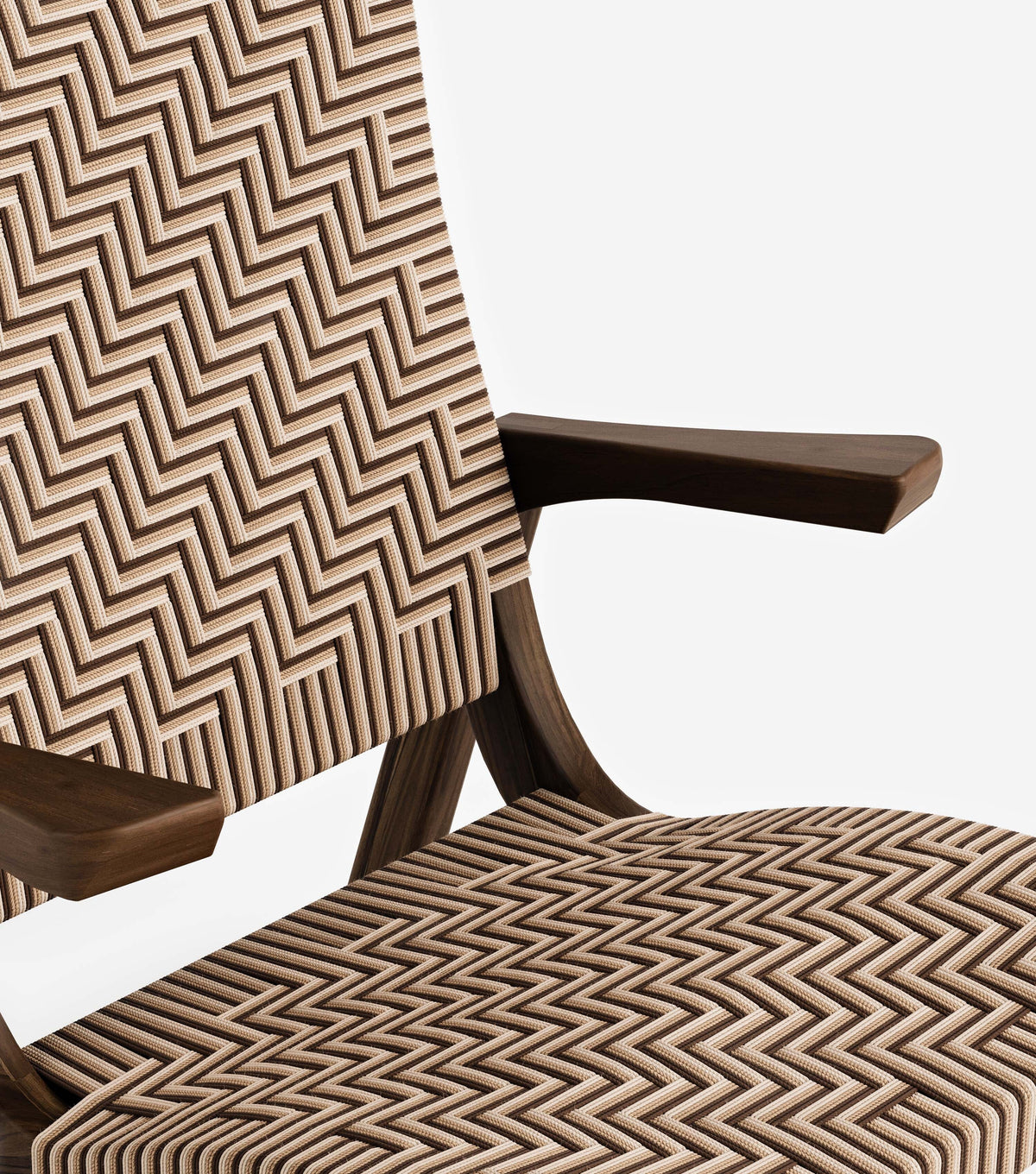 Coffee Teak / Terracota Pattern