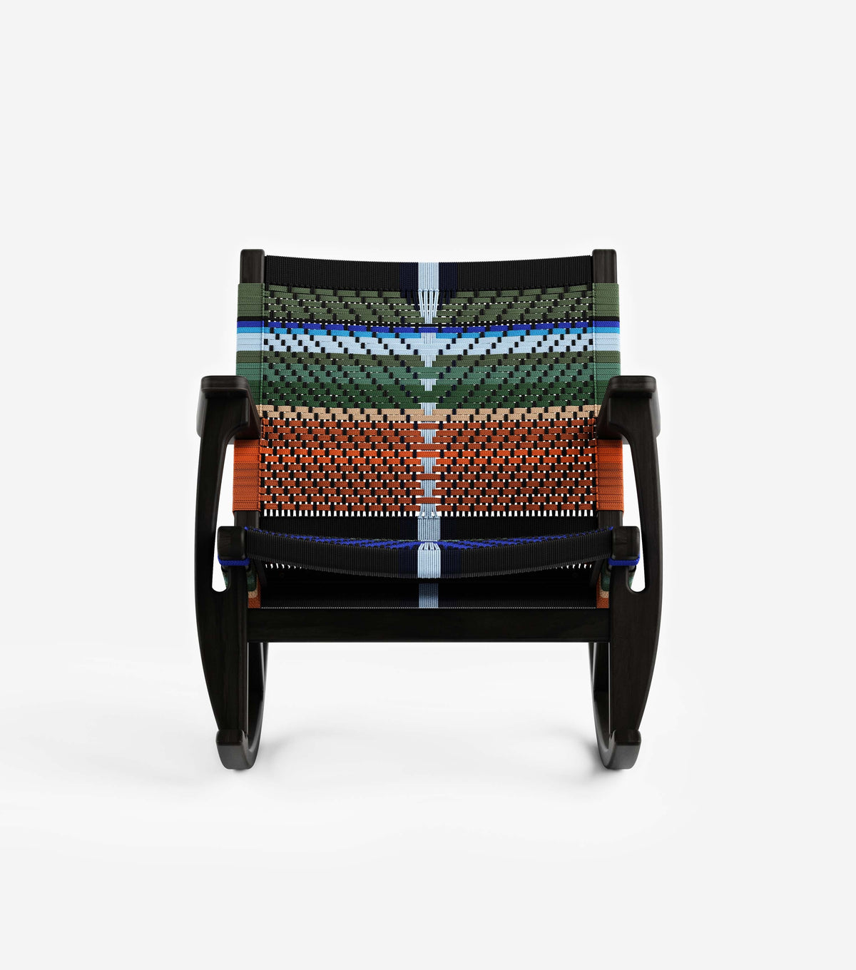 Charcoal Teak / Mot Mot Pattern