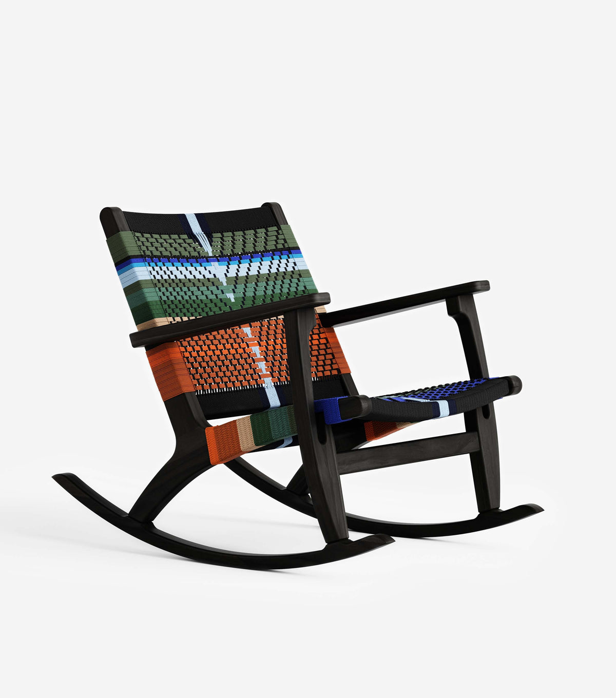 Charcoal Teak / Mot Mot Pattern