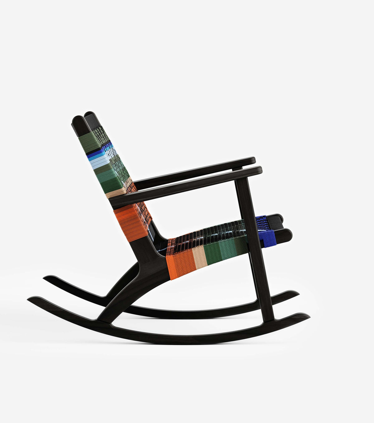 Charcoal Teak / Mot Mot Pattern