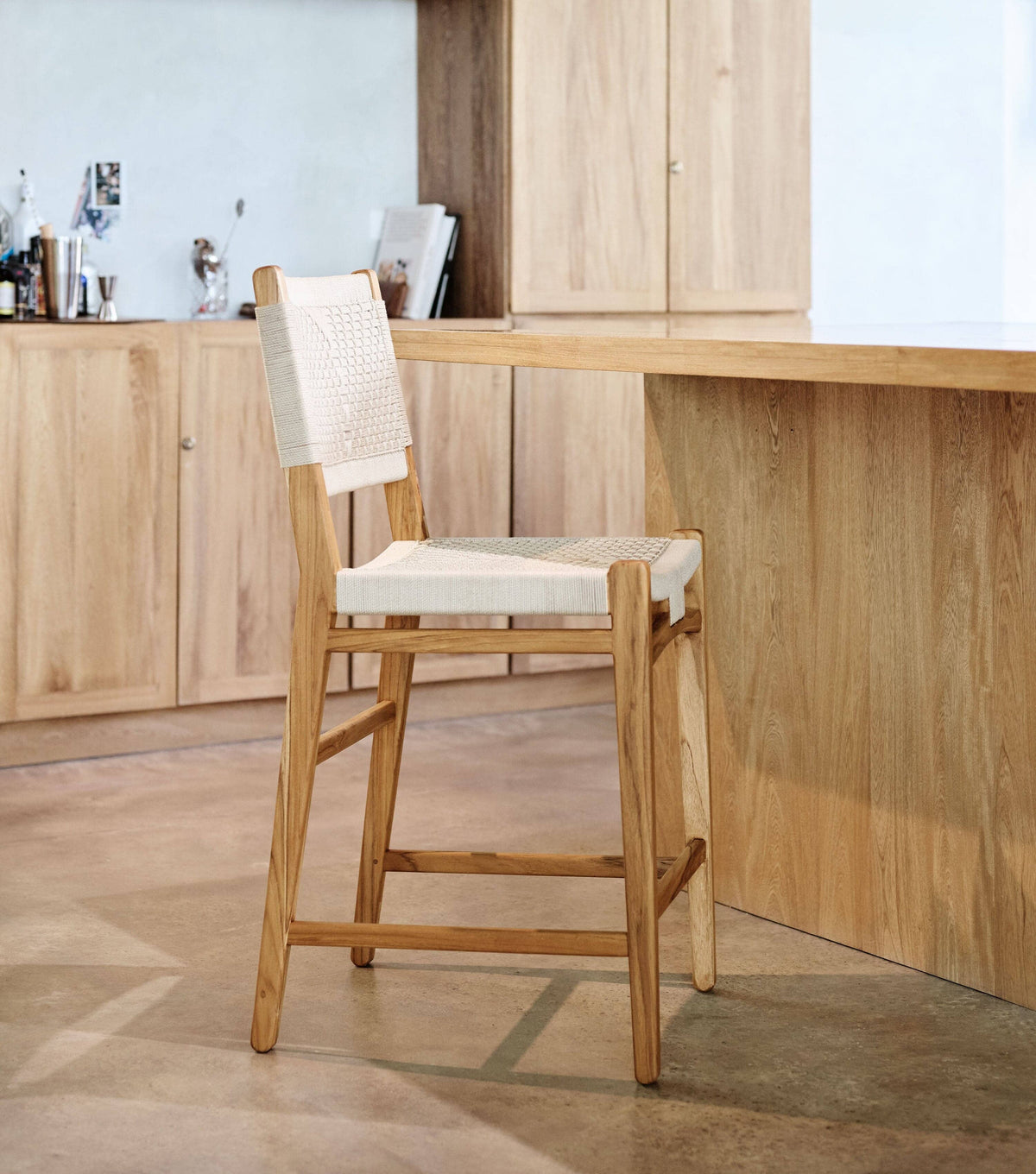 Natural Teak / Naturaline V Braided Cord / Counter