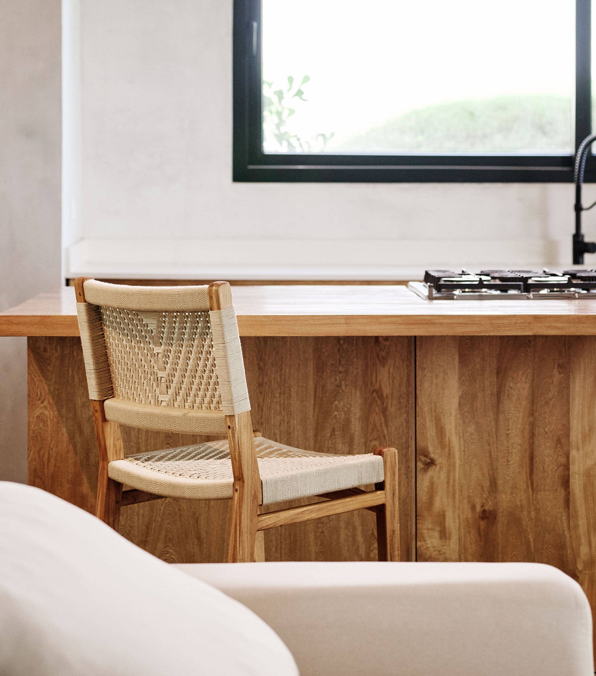 Natural Teak / Naturaline V Braided Cord / Counter