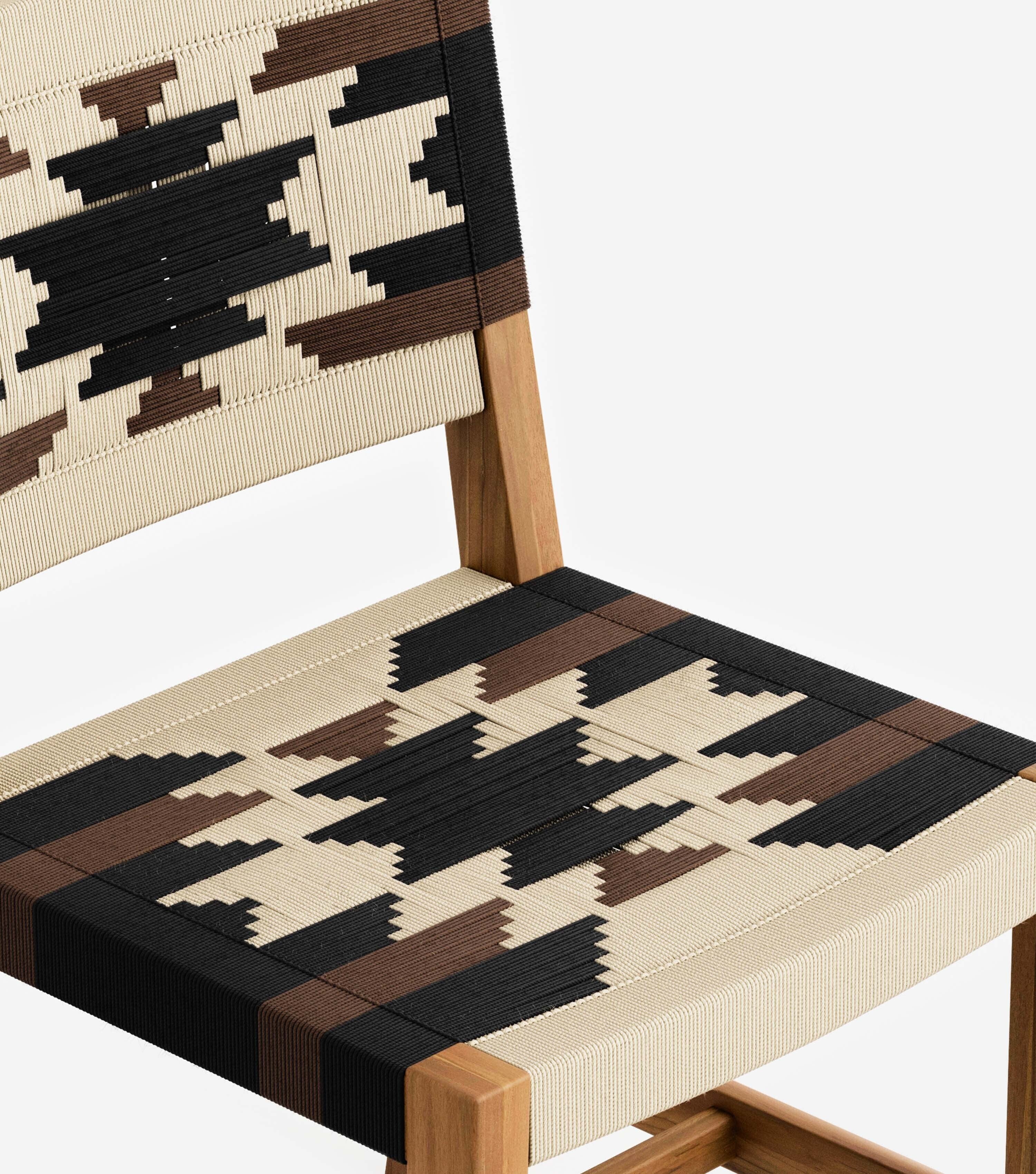 Sealed Teak / Atacama Pattern