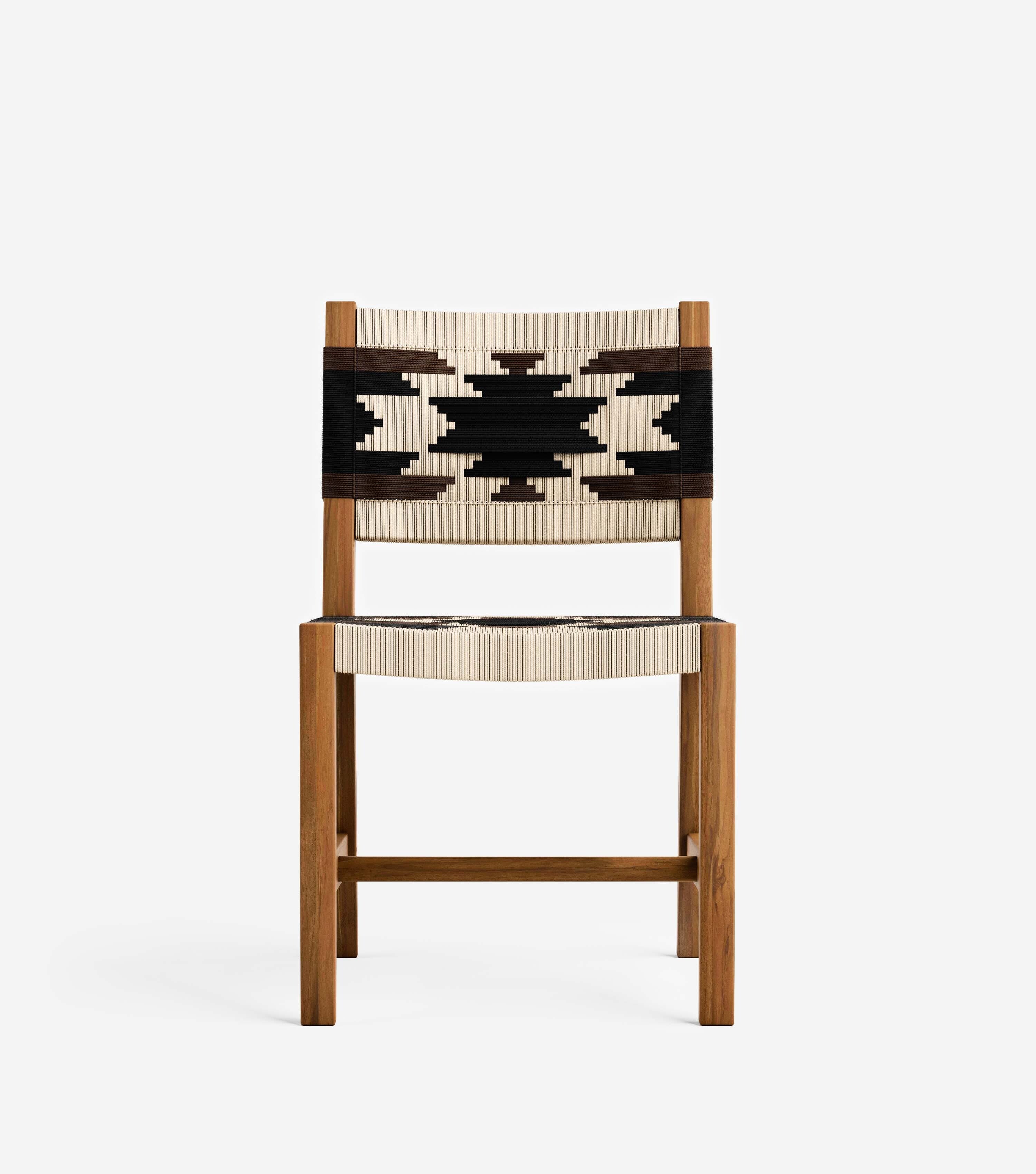 Sealed Teak / Atacama Pattern