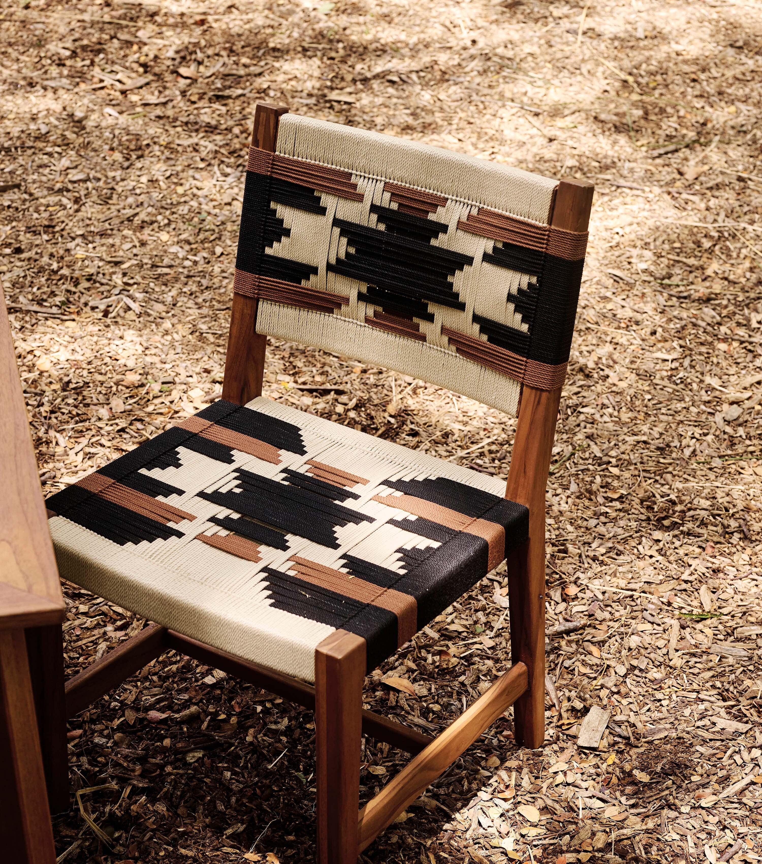 Sealed Teak / Atacama Pattern