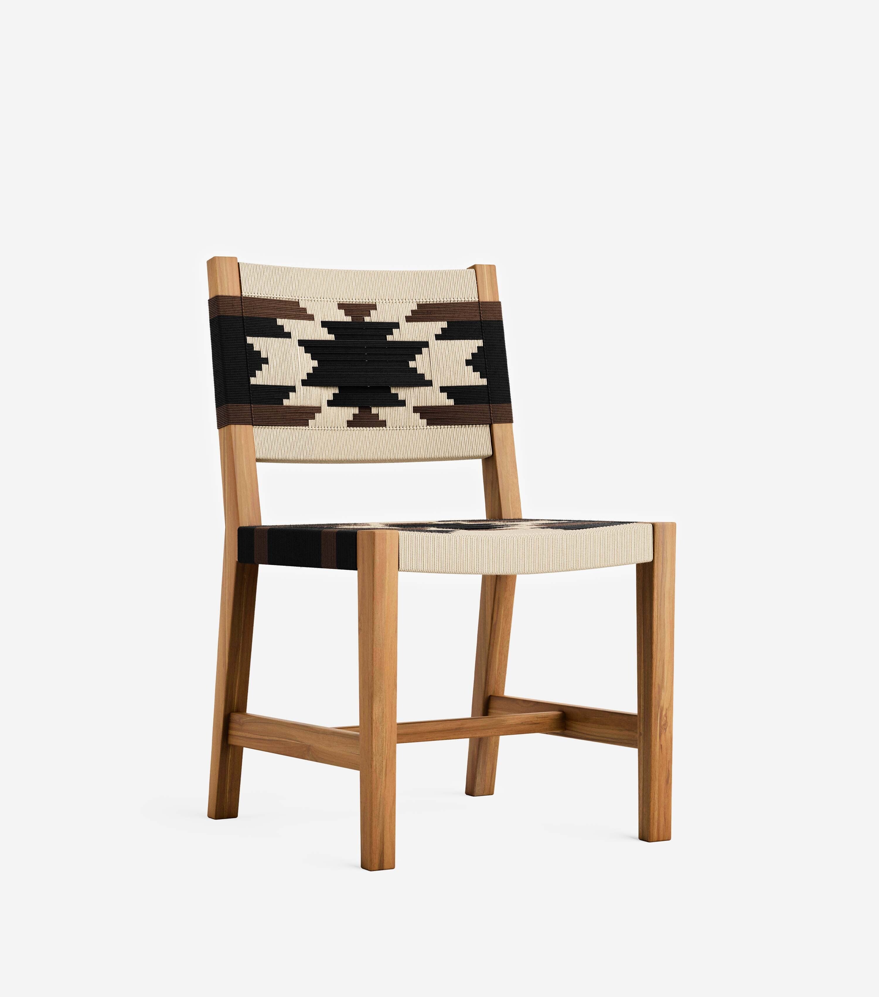 Sealed Teak / Atacama Pattern