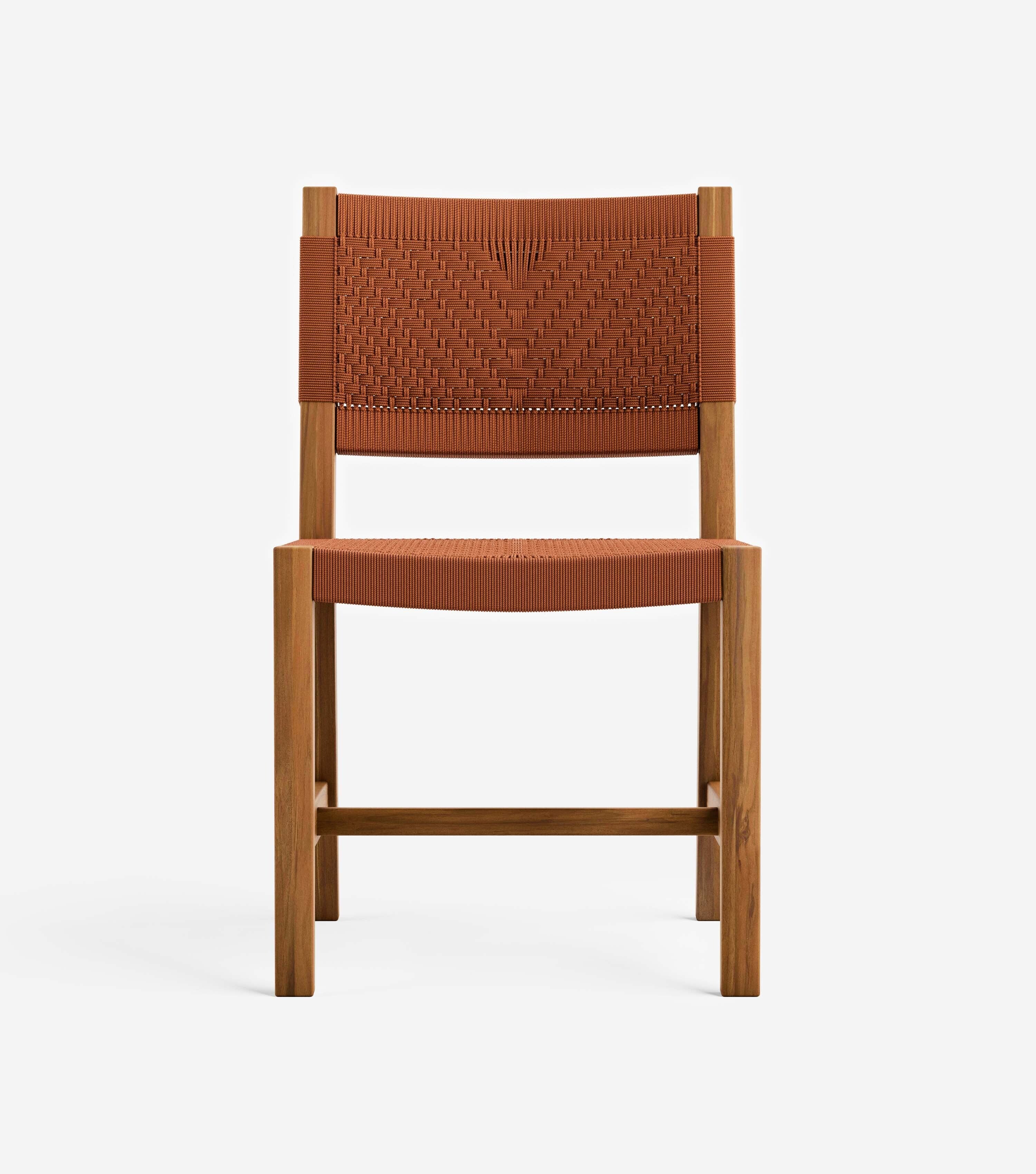 Sealed Teak / Rust V Braided Cord
