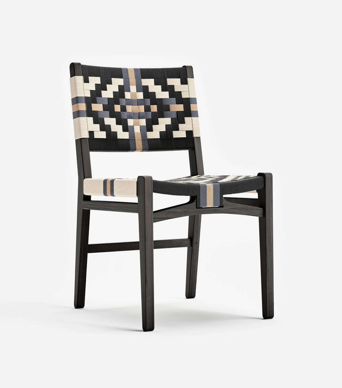 Charcoal / Colonial Pattern