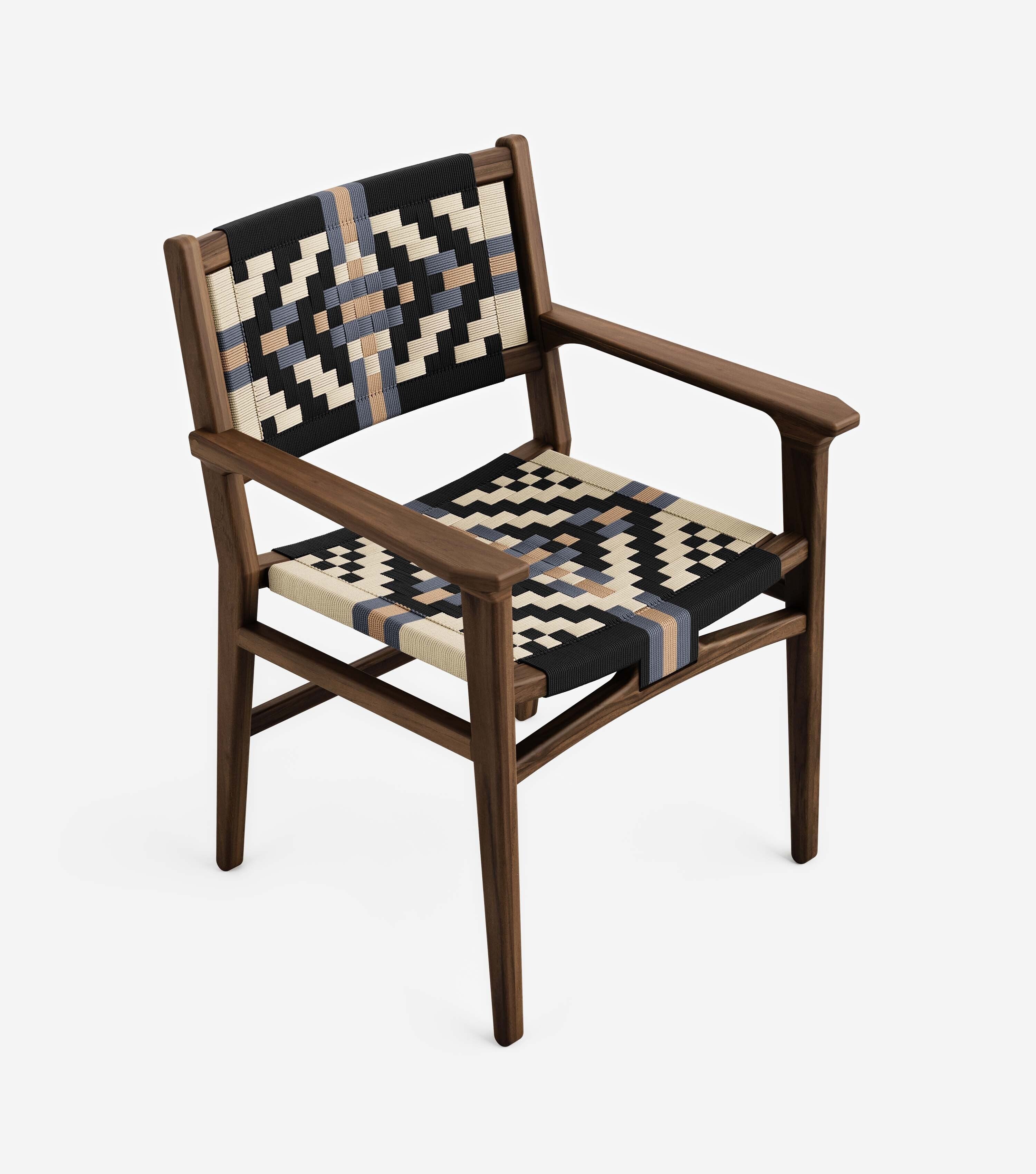Coffee Teak / Colonial Pattern