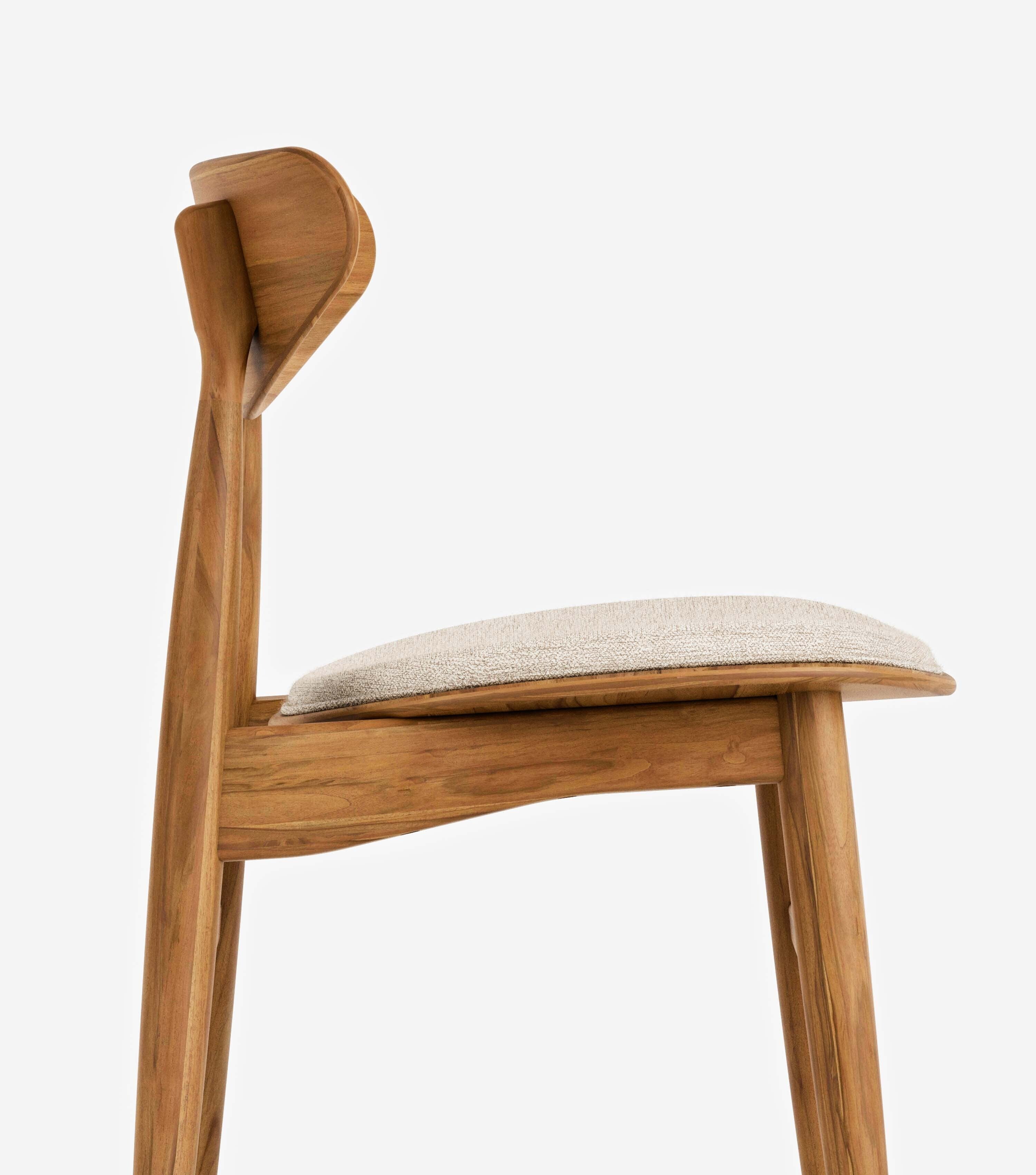 MidCentury Teak / Improve Stucco