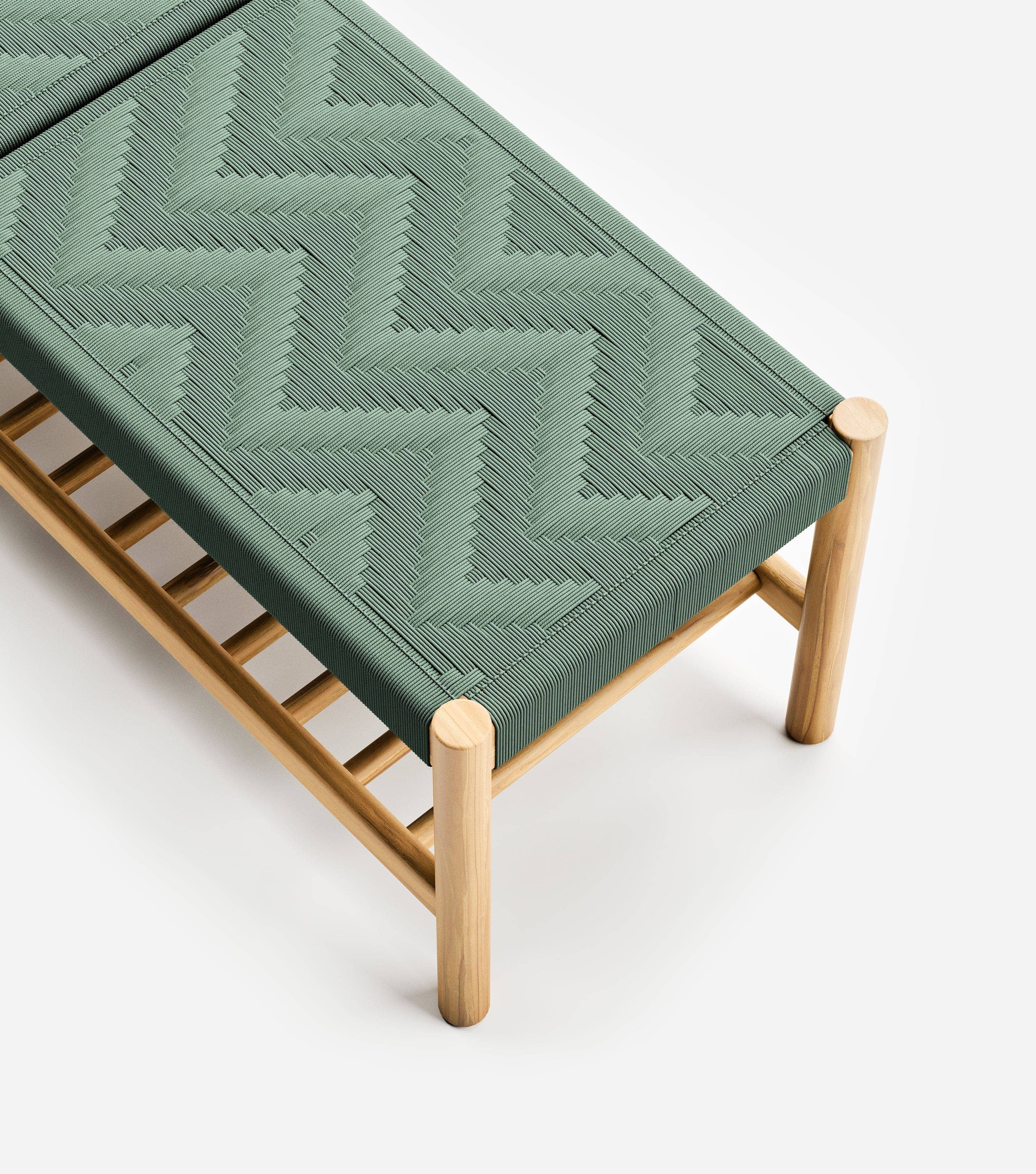 Natural / Basil Chevron Cord / 55