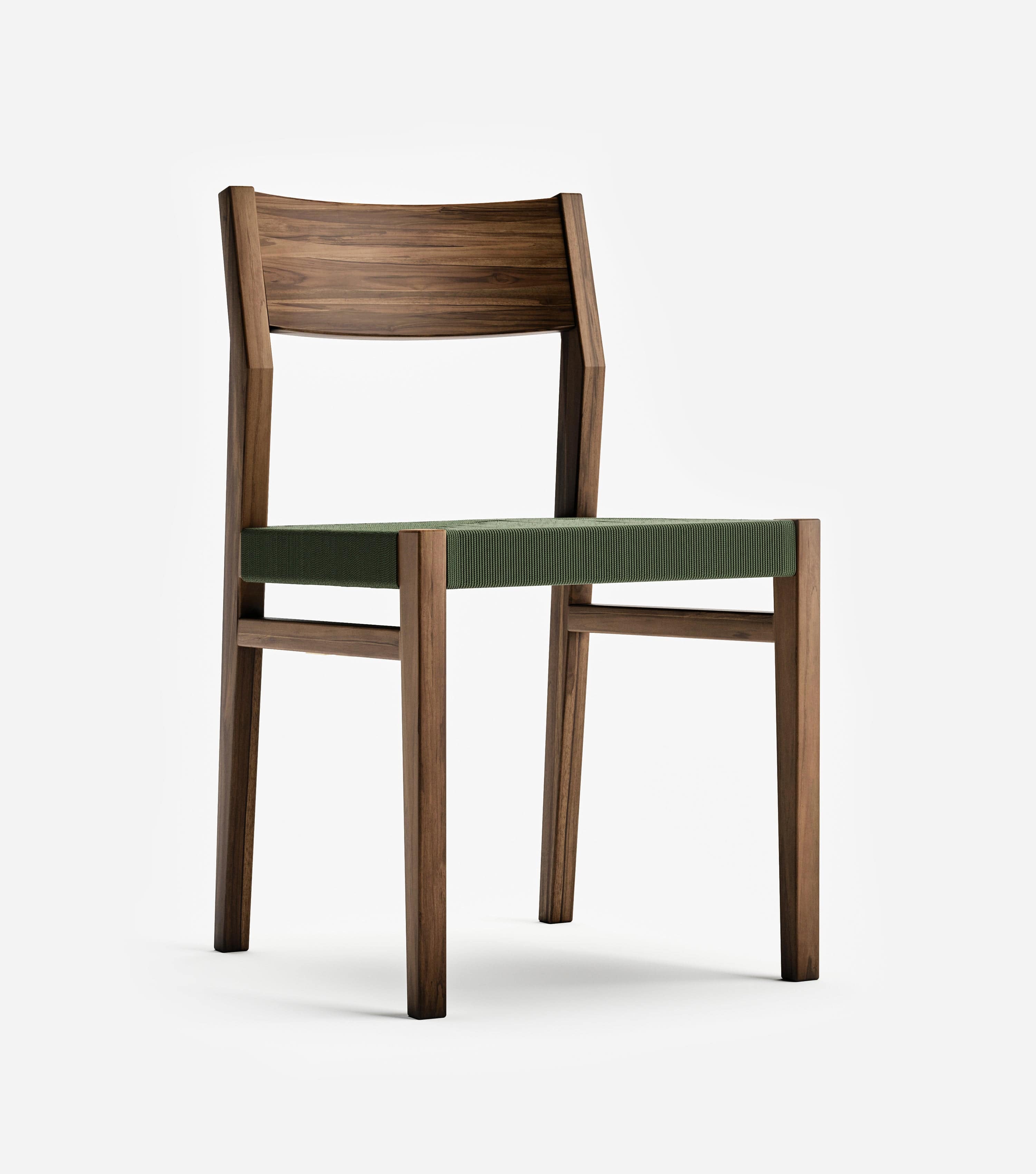 Coffee / Olive Cross Braided Cord