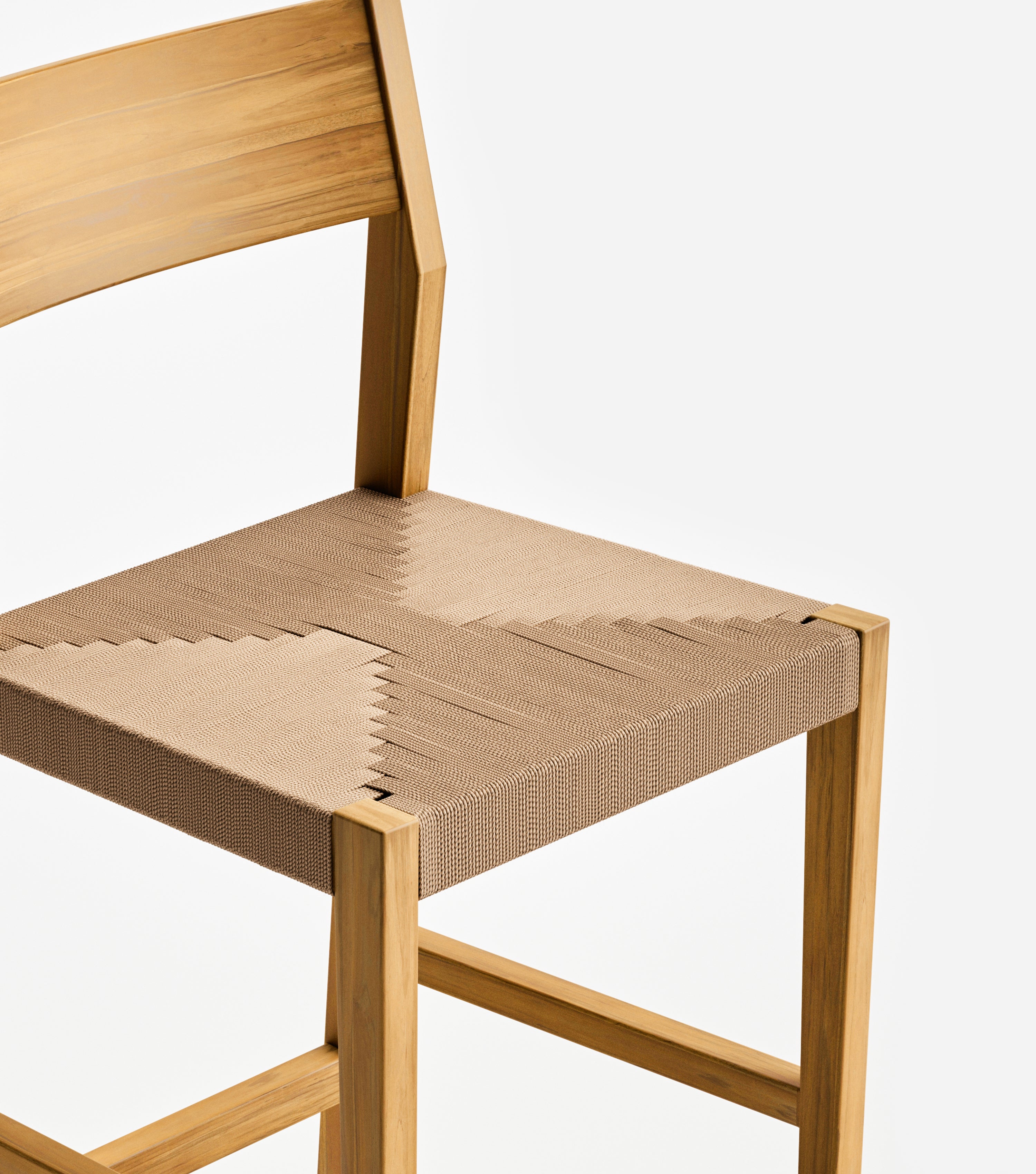 Natural / Khaki Cross Braided Cord / Bar