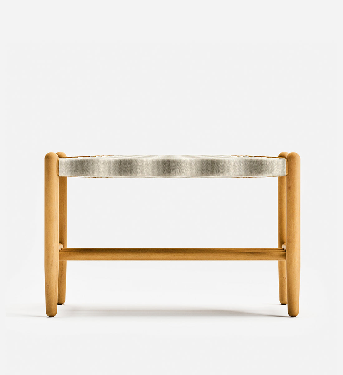 Santa Cruz Bench Woven San Geronimo Cord | Forever Furniture by