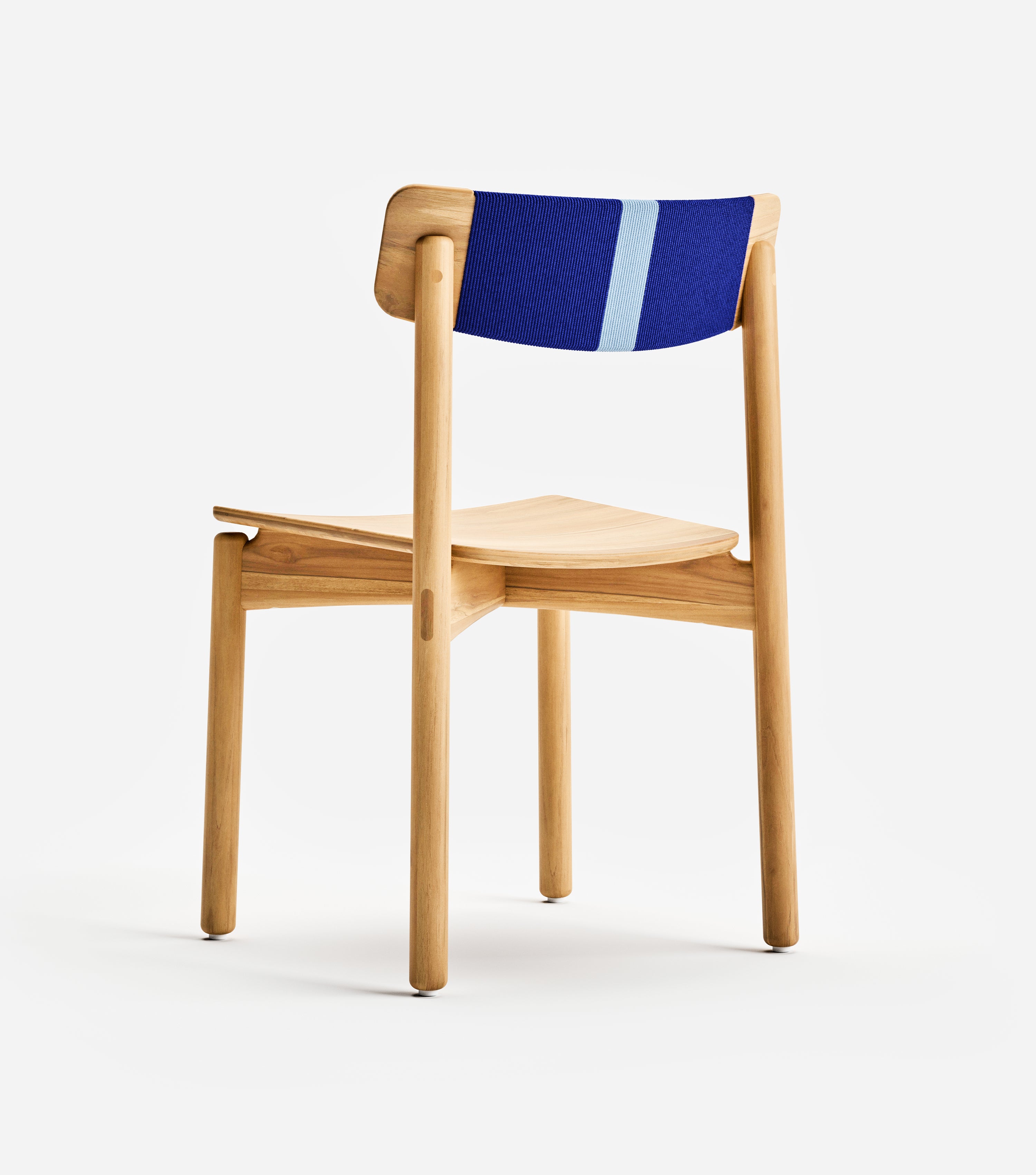 Natural Teak / Azulina & Lucerne Cord