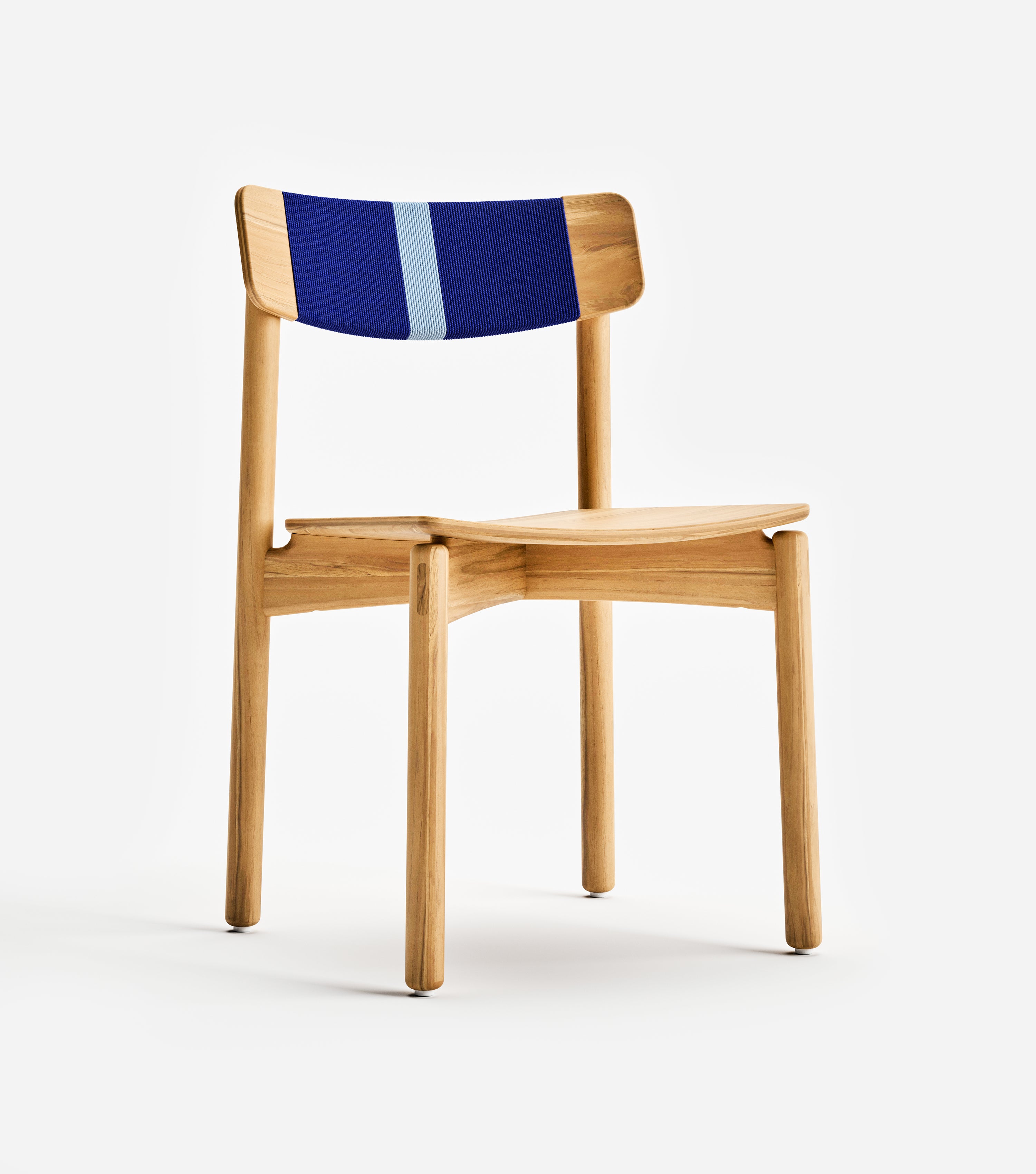 Natural Teak / Azulina & Lucerne Cord