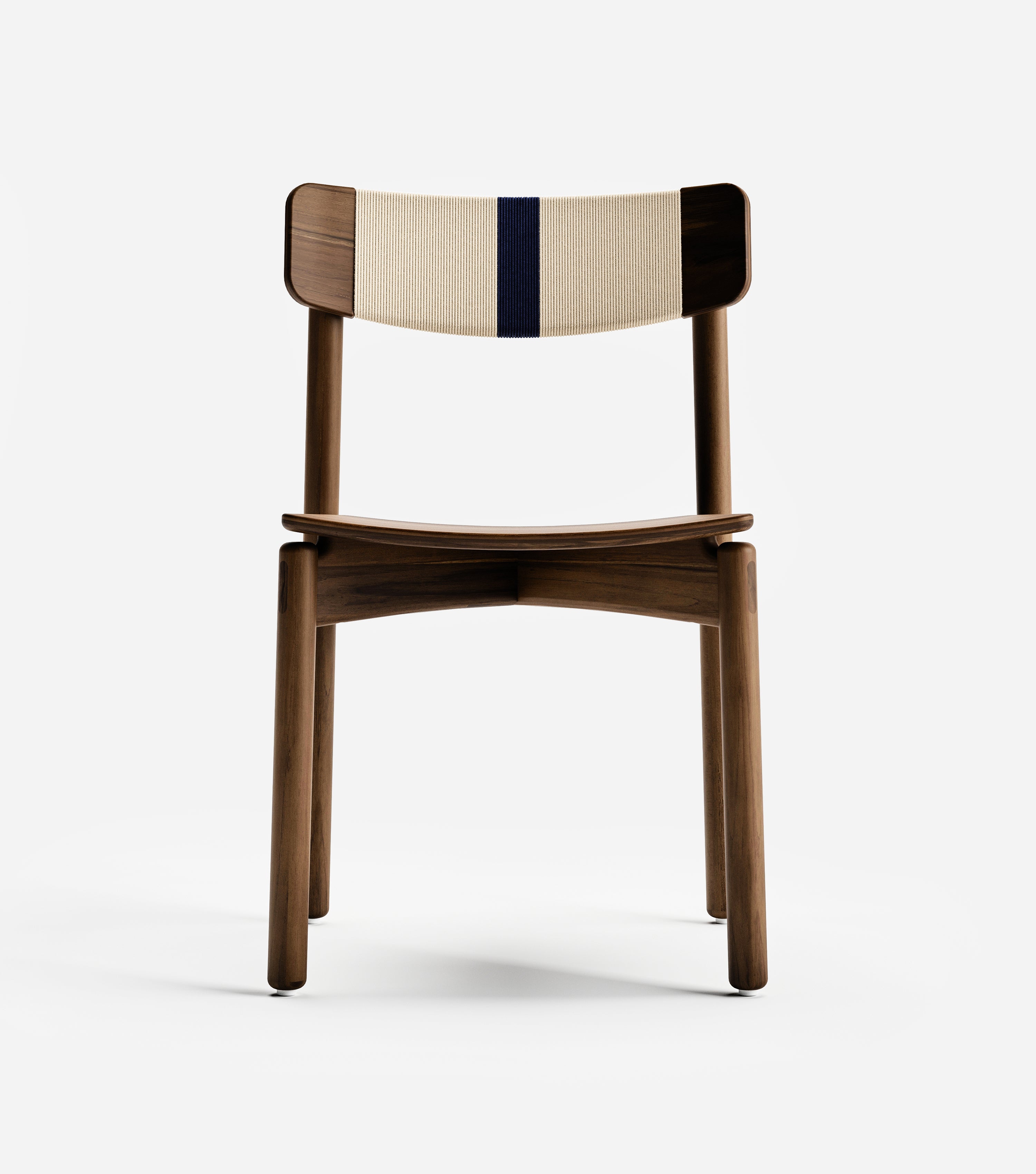 Coffee Teak / Naturaline & Navy Cord