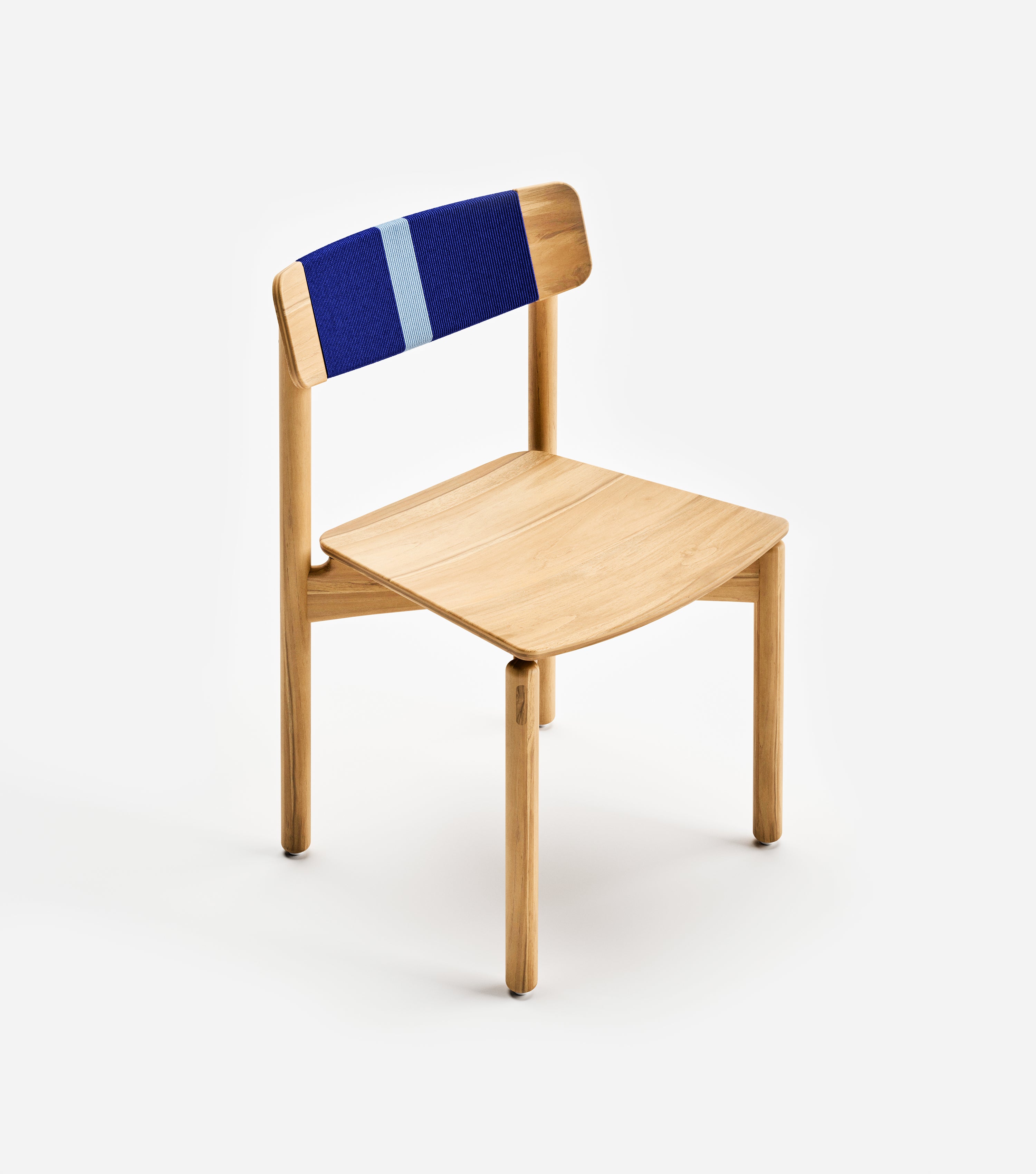 Natural Teak / Azulina & Lucerne Cord