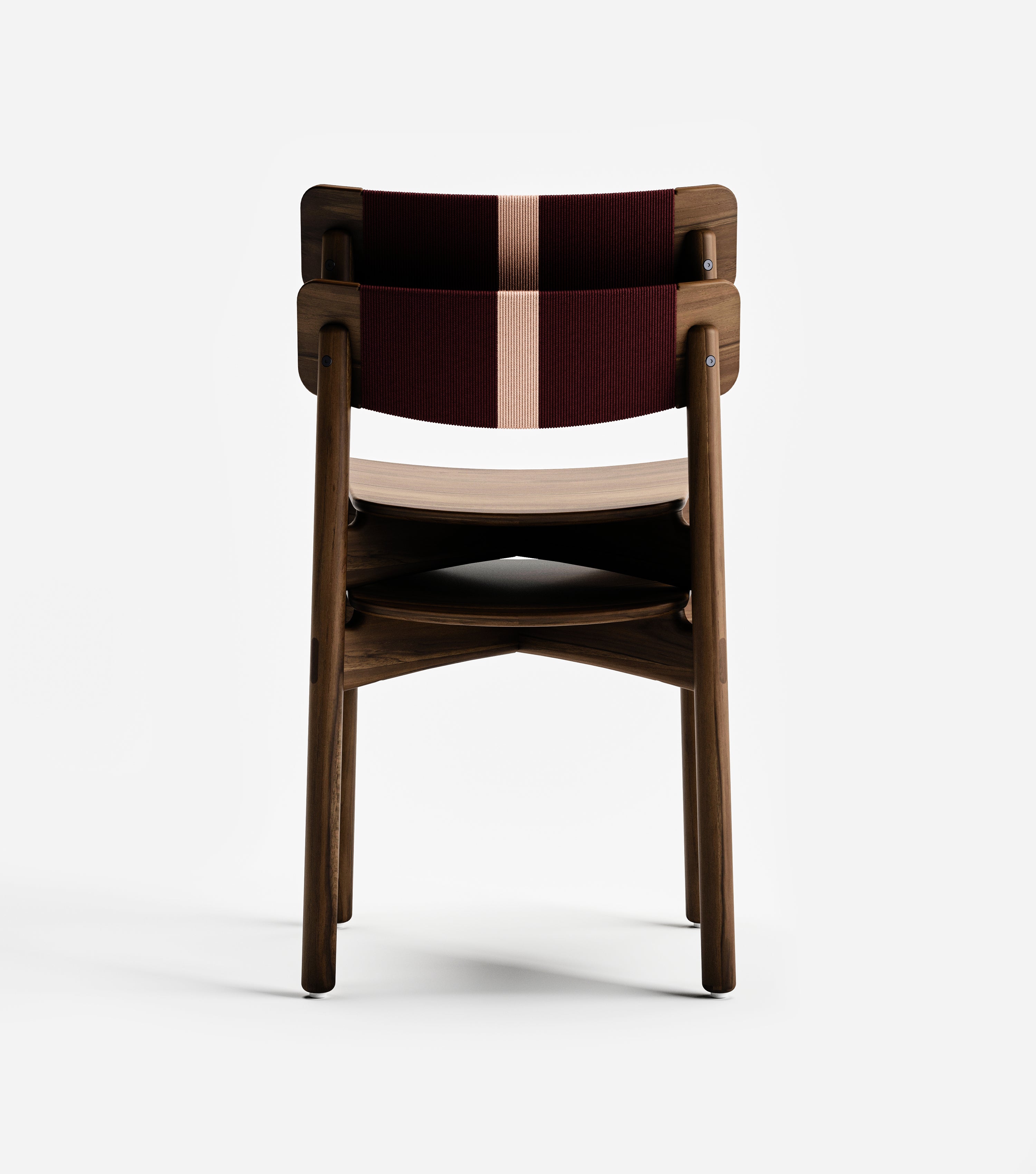 Coffee / Burgundy & Nude Cord