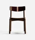 Coffee Teak / Burgundy & Nude Cord