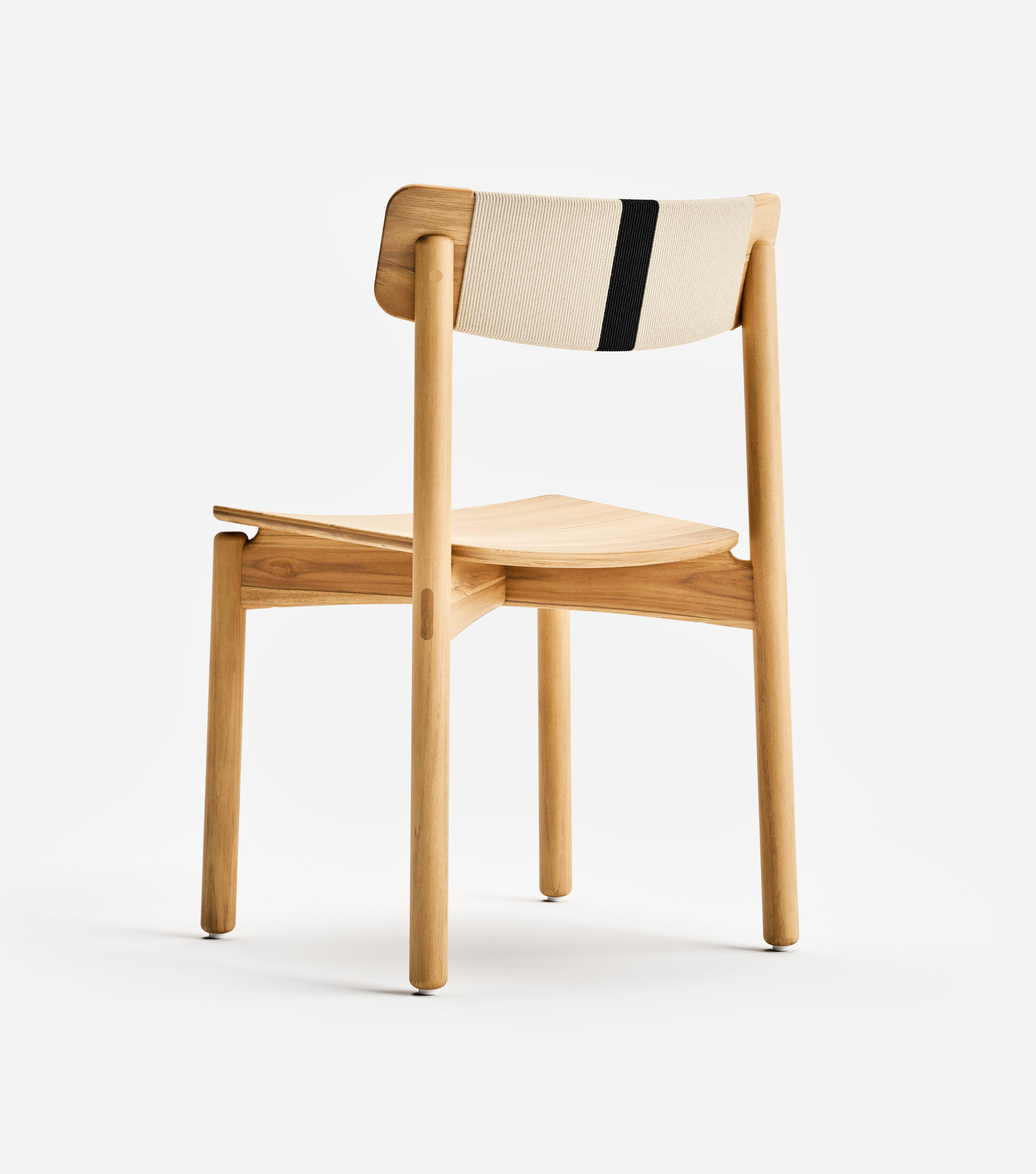 Natural Teak / Naturaline & Black Cord 