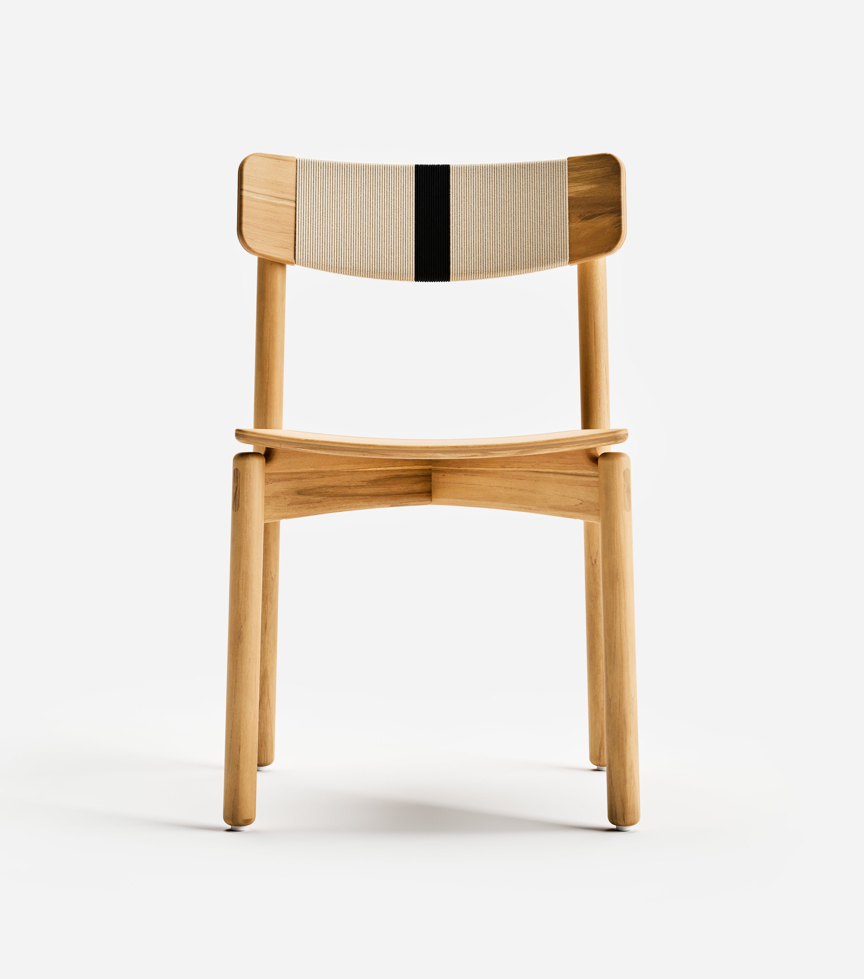 Natural Teak / Naturaline & Black Cord 