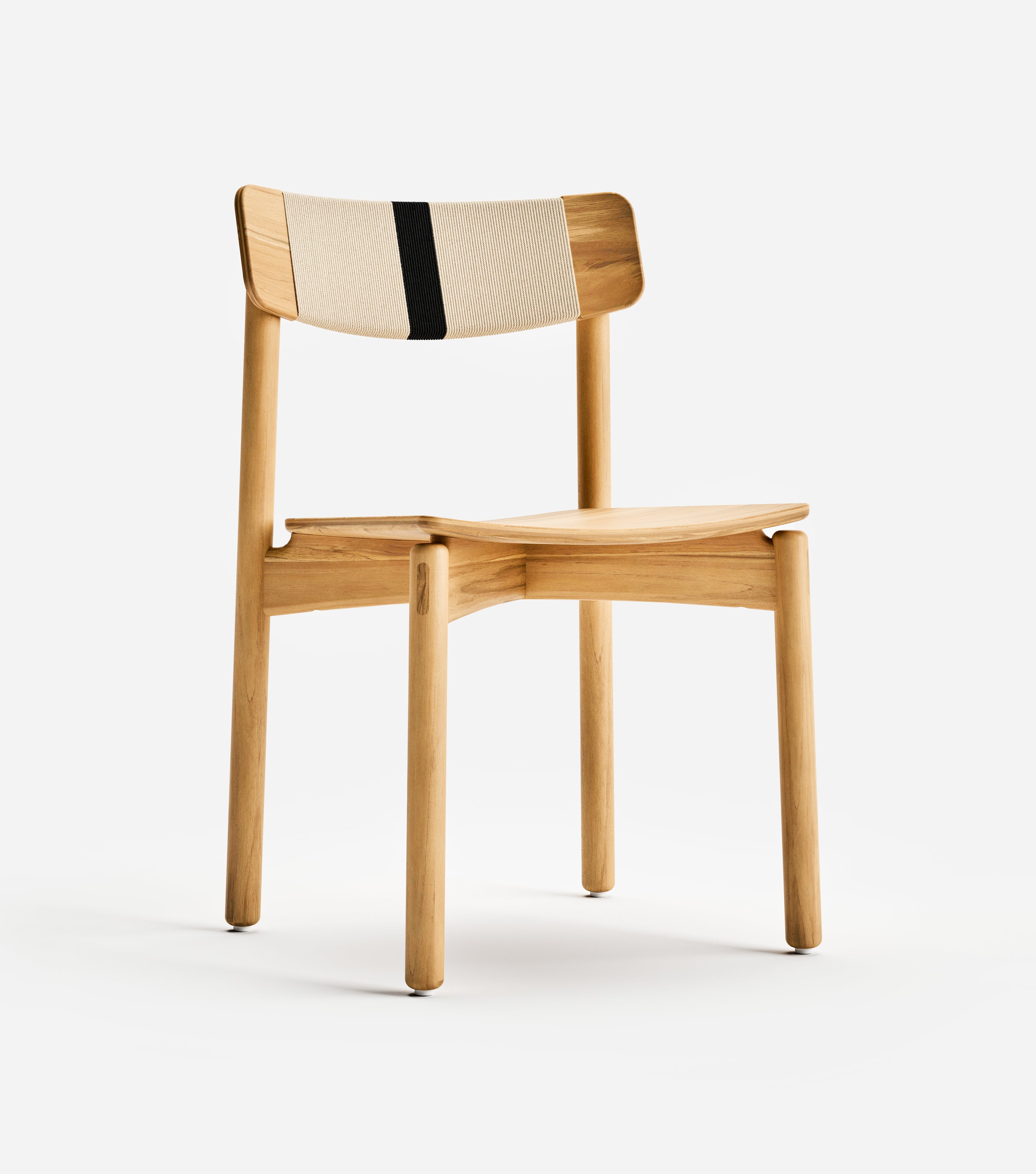 Natural Teak / Naturaline & Black Cord 