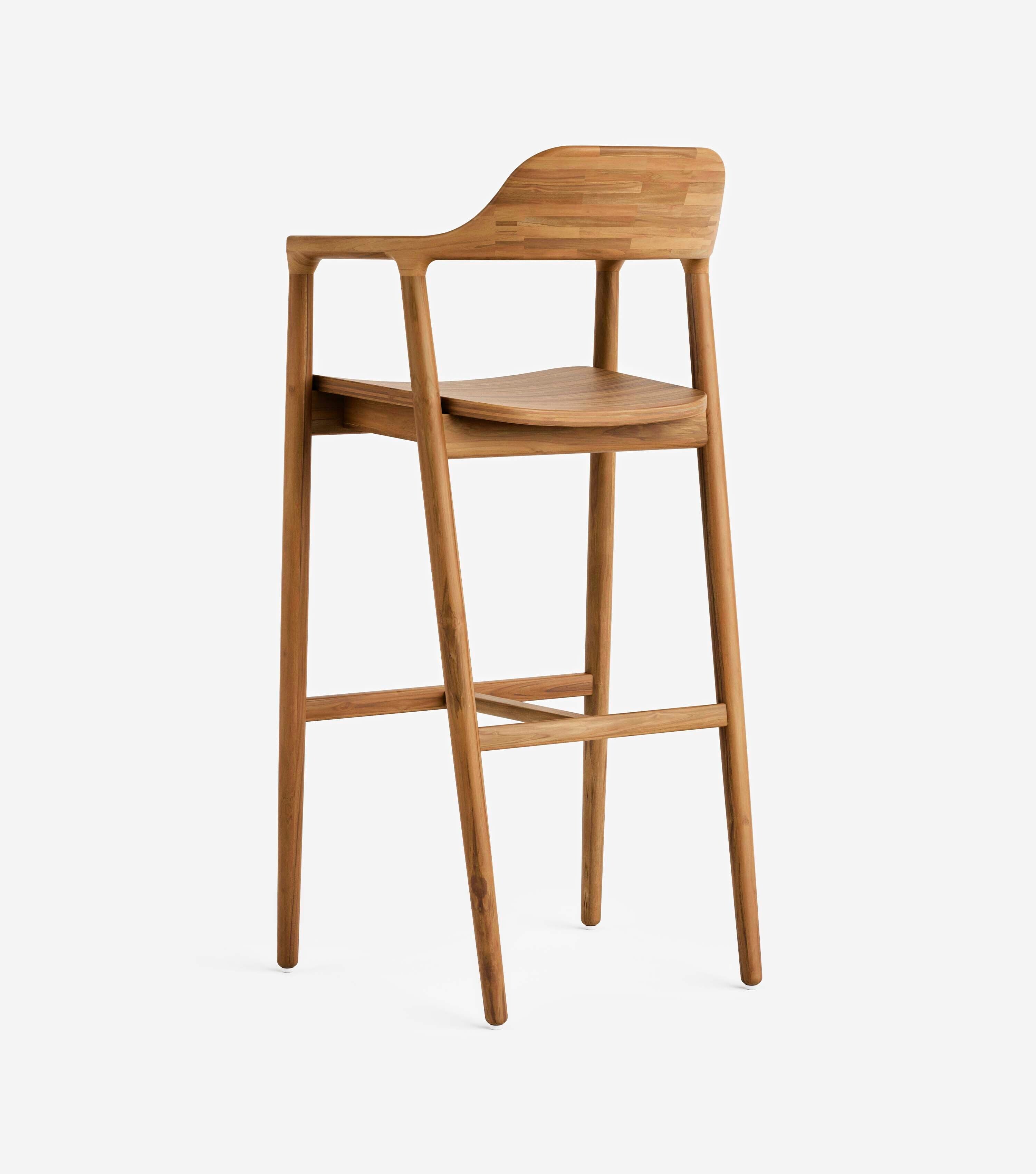 MidCentury Teak / Bar Height