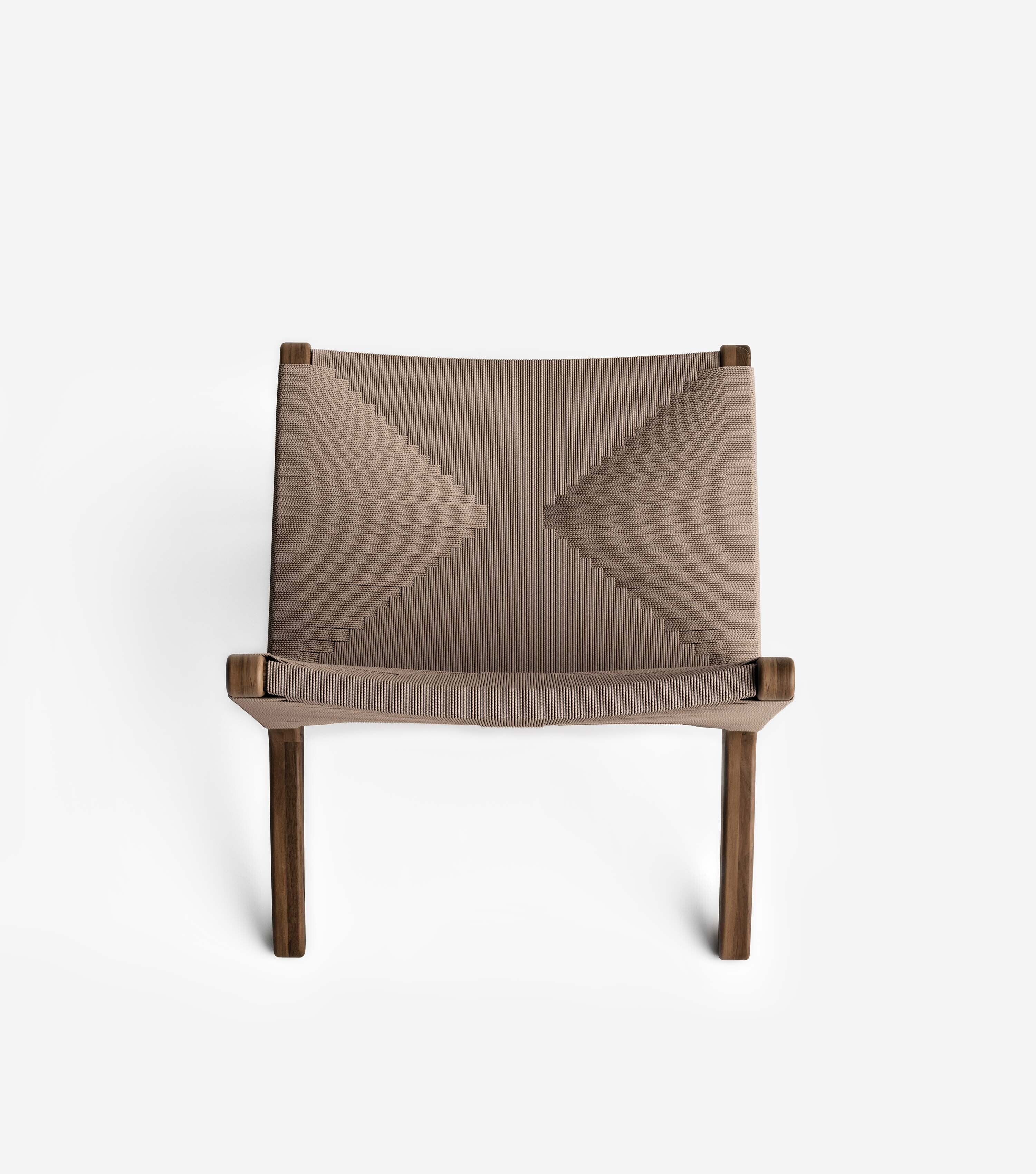 Coffee / Khaki Cross Braided Cord