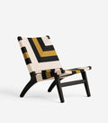 Charcoal / Queen Bee Pattern