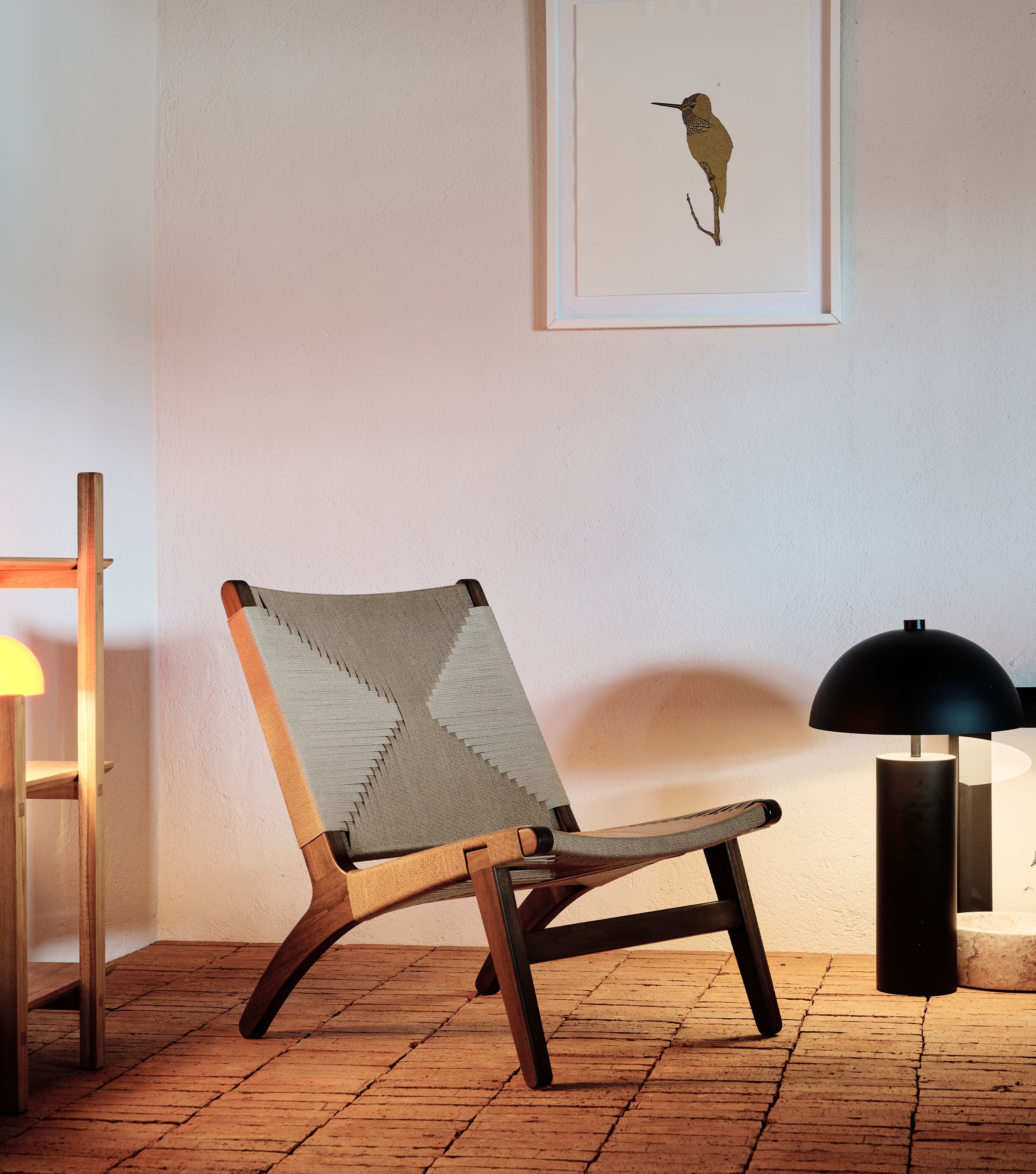 Coffee / Khaki Cross Braided Cord