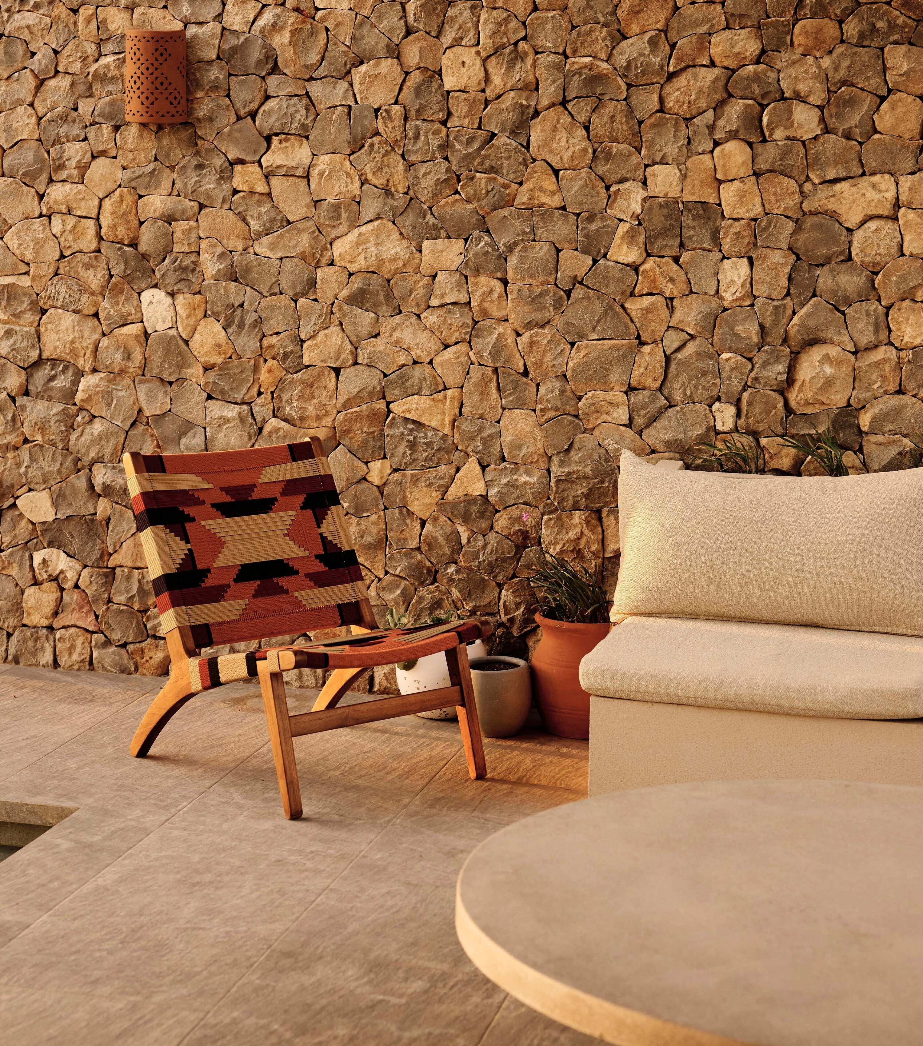 Sealed Teak / Mojave Pattern
