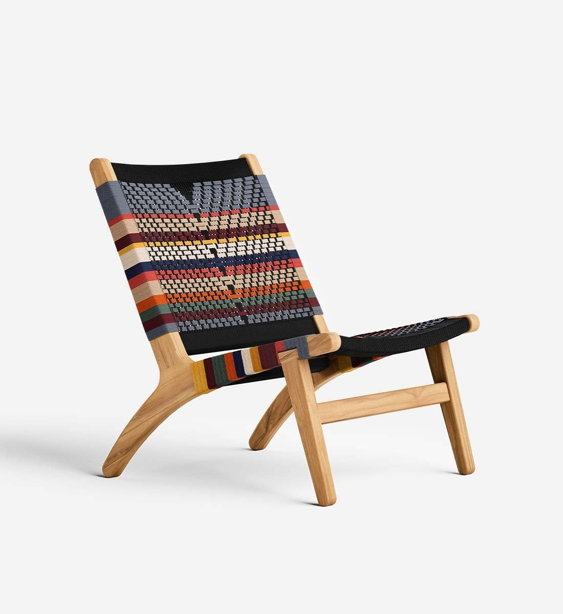 Masaya Rocking Chair Woven San Geronimo Cord | Forever Furniture