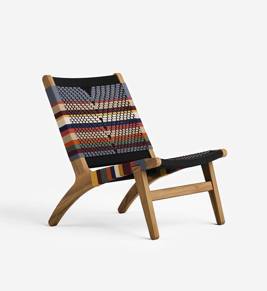 Masaya Outdoor Lounge Chair Woven Atacama Cord | Forever Furniture