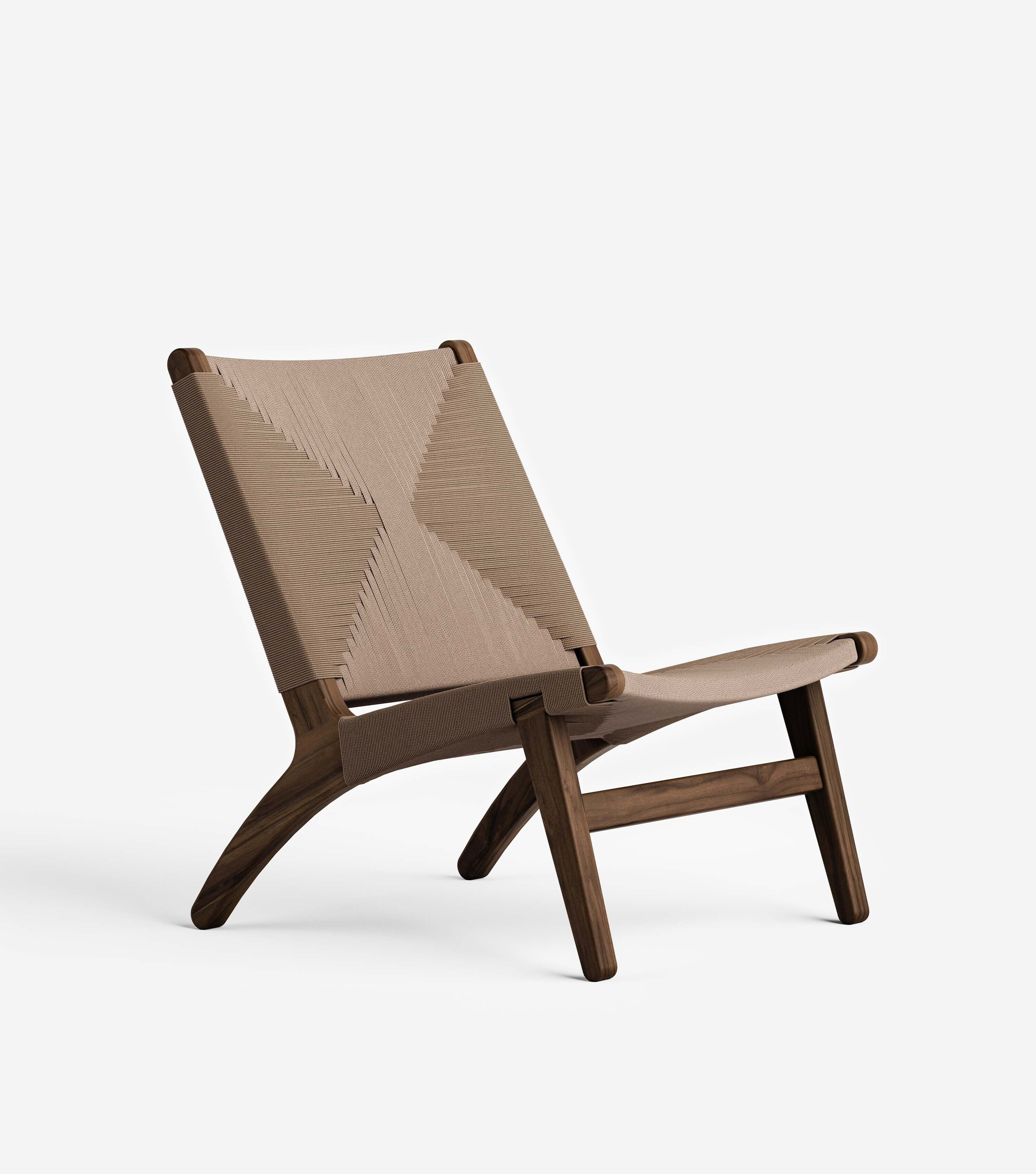 Coffee / Khaki Cross Braided Cord