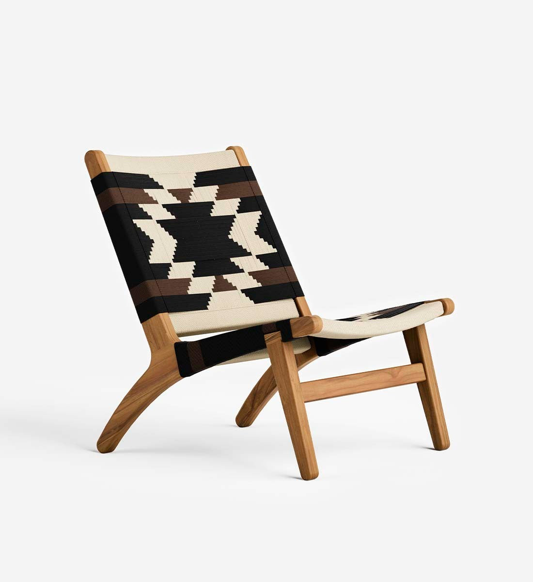 Masaya Outdoor Lounge Chair Woven San Geronimo Cord | Forever