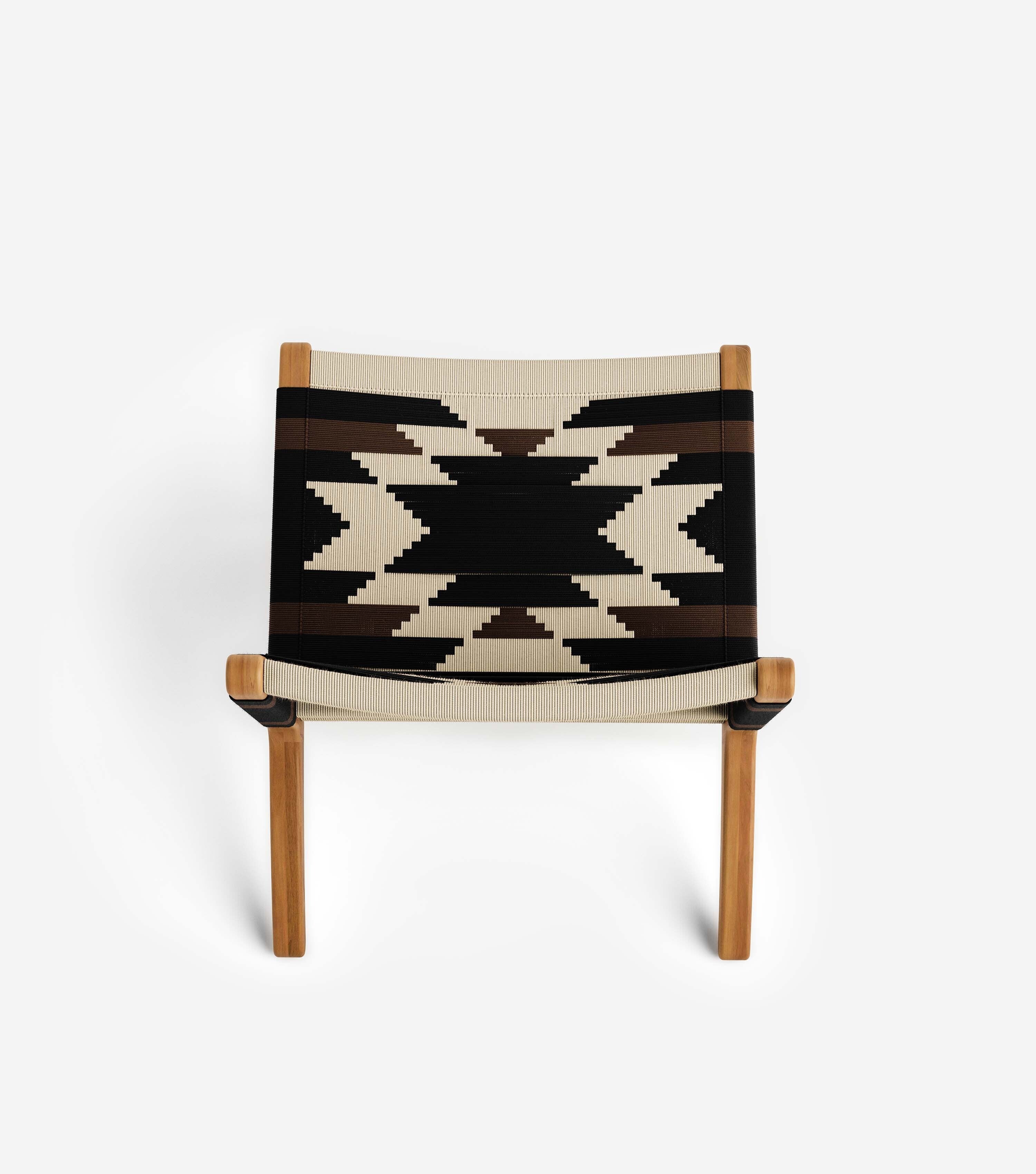 Sealed Teak / Atacama Pattern