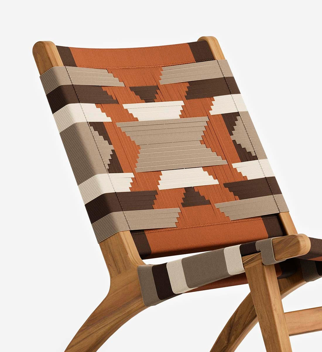 Masaya Outdoor Lounge Chair Woven San Geronimo Cord | Forever