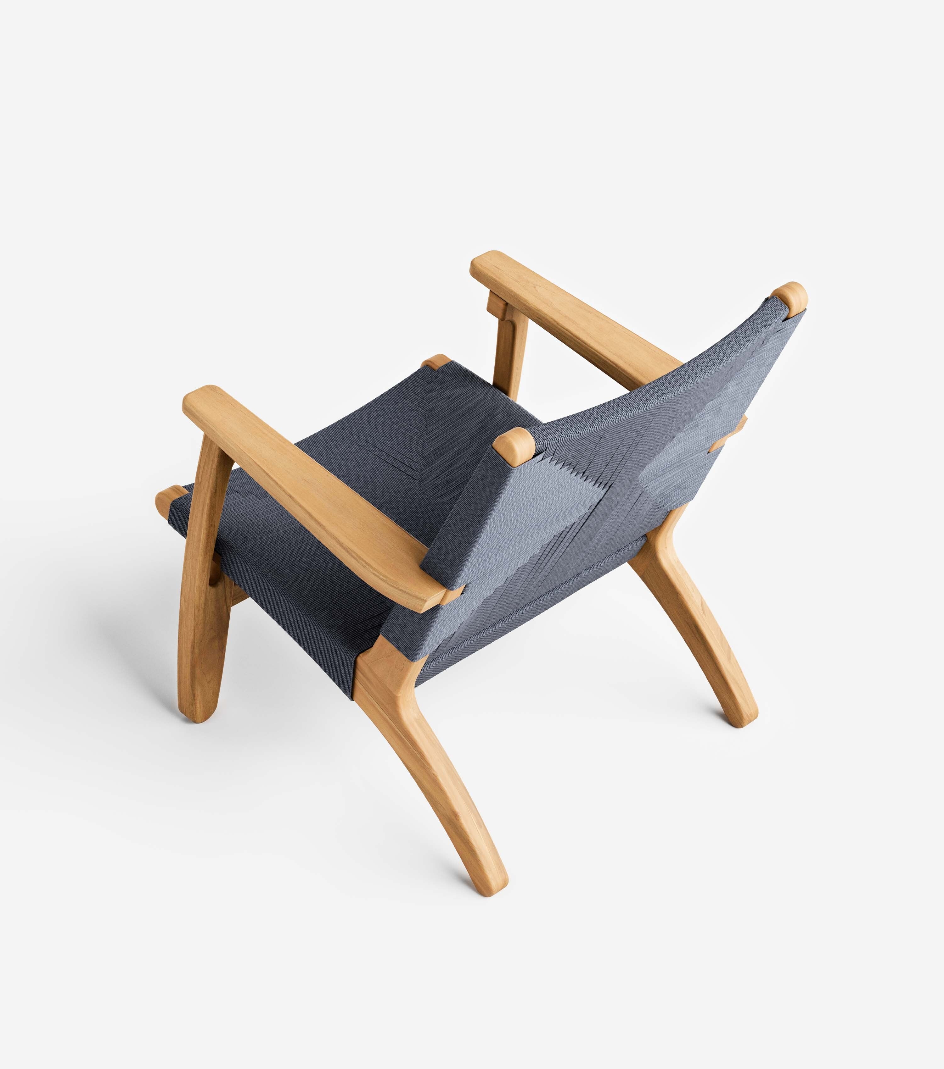 Natural / Charcoal Cross Braided Cord